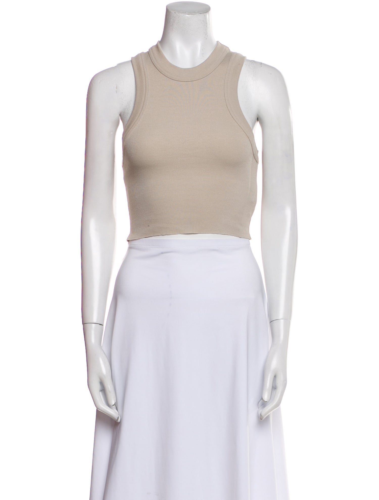 KITH Crew Neck Sleeveless Crop Top