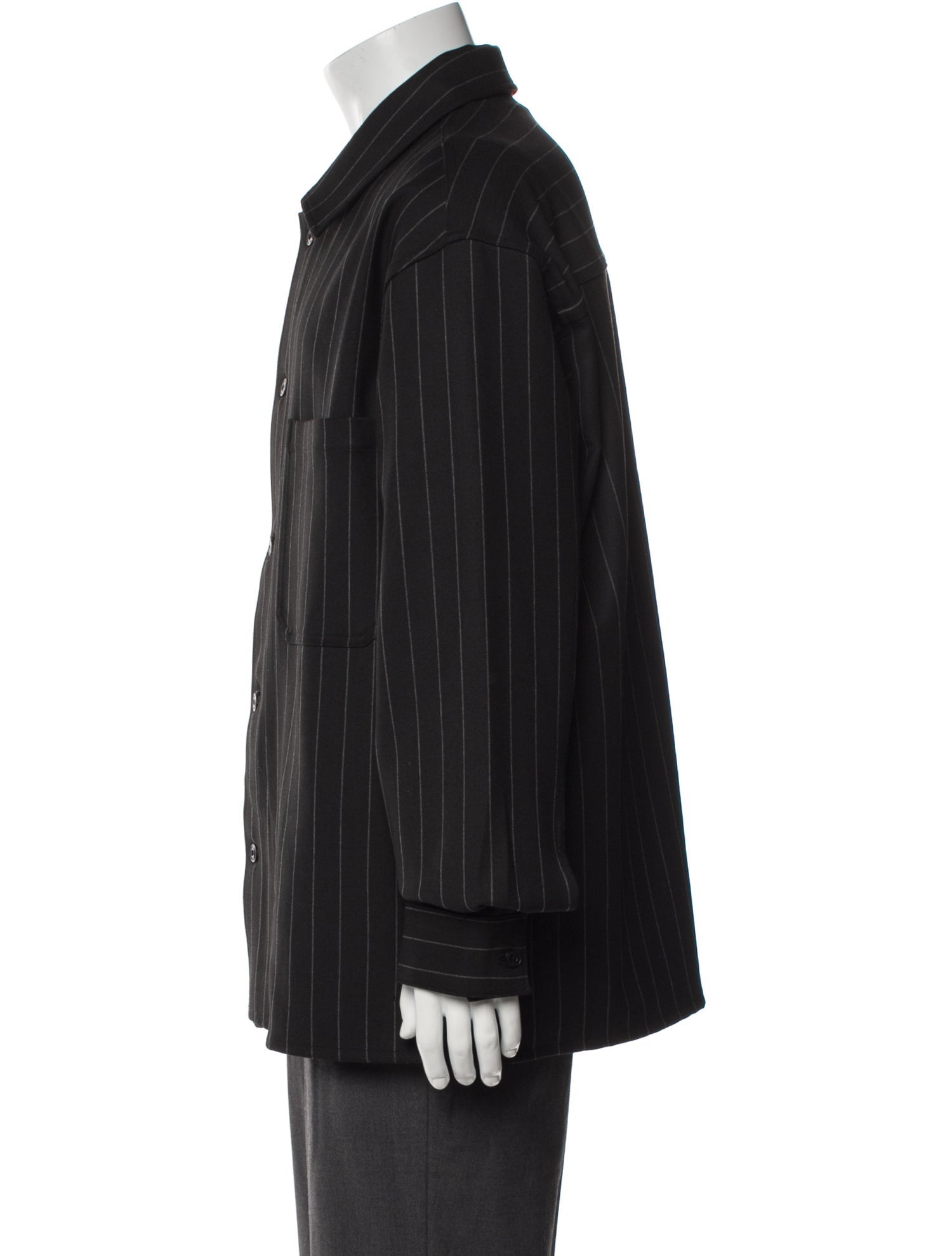 KITH Striped Peacoat