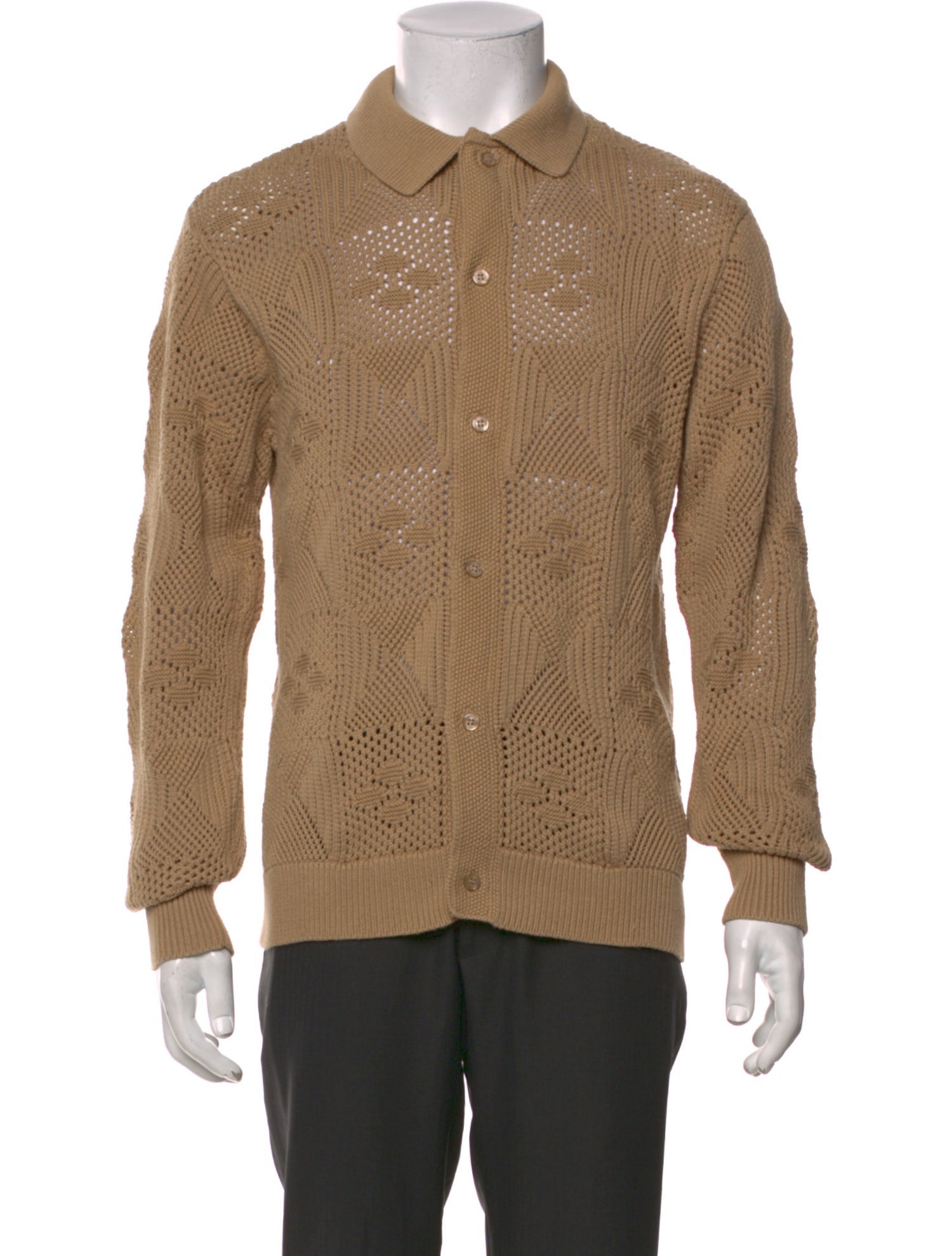 KITH Collar Long Sleeve Cardigan