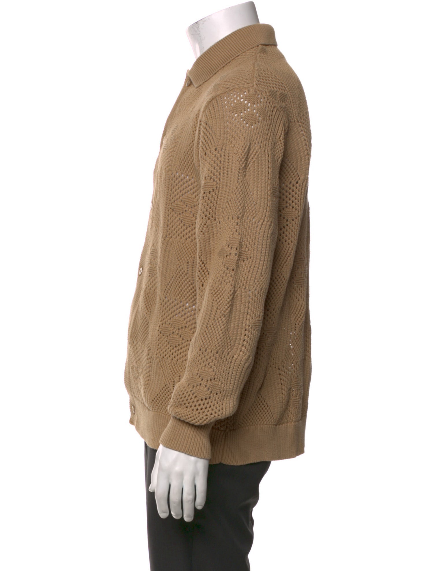 KITH Collar Long Sleeve Cardigan
