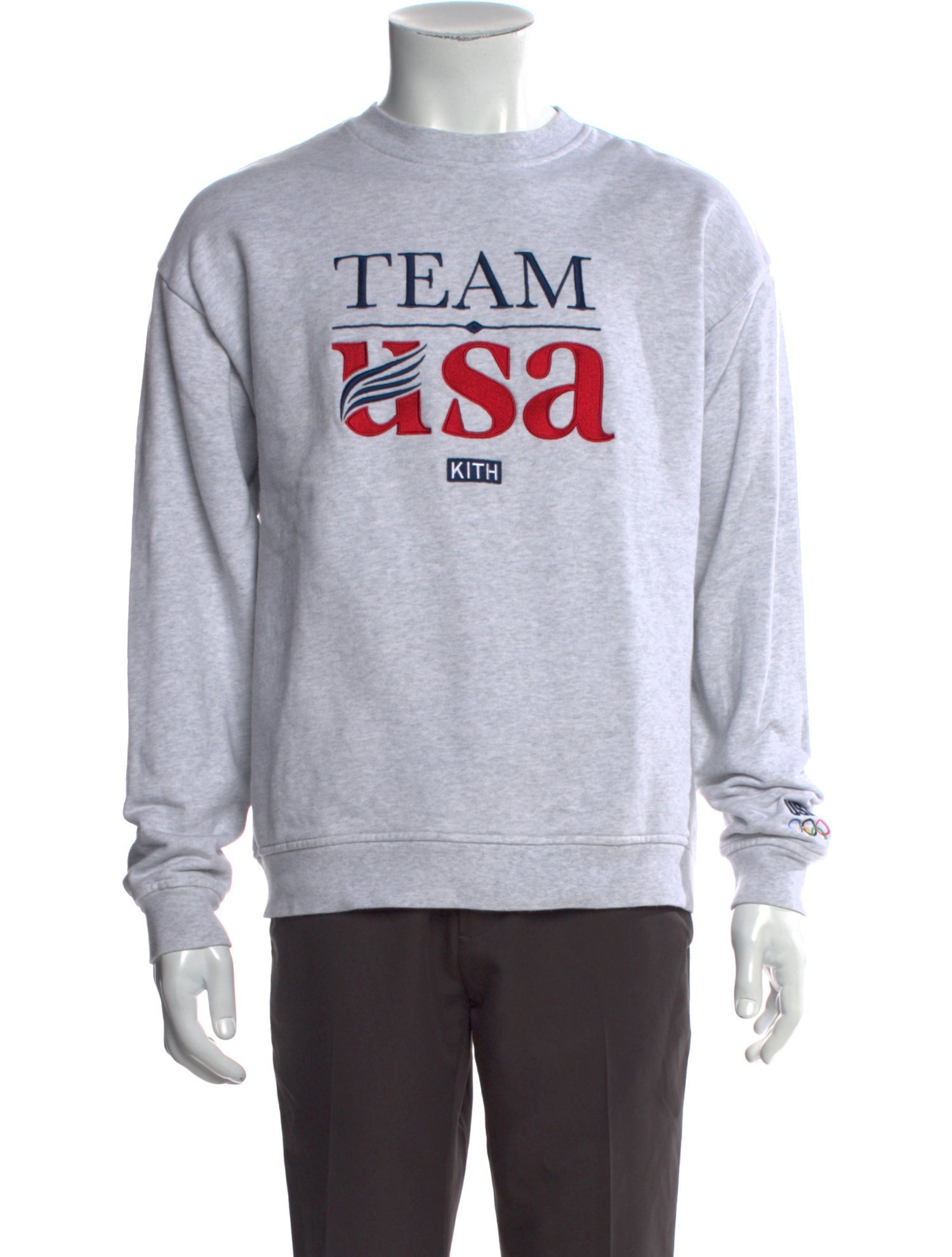 KITH Graphic Print Crew Neck Sweatshirt