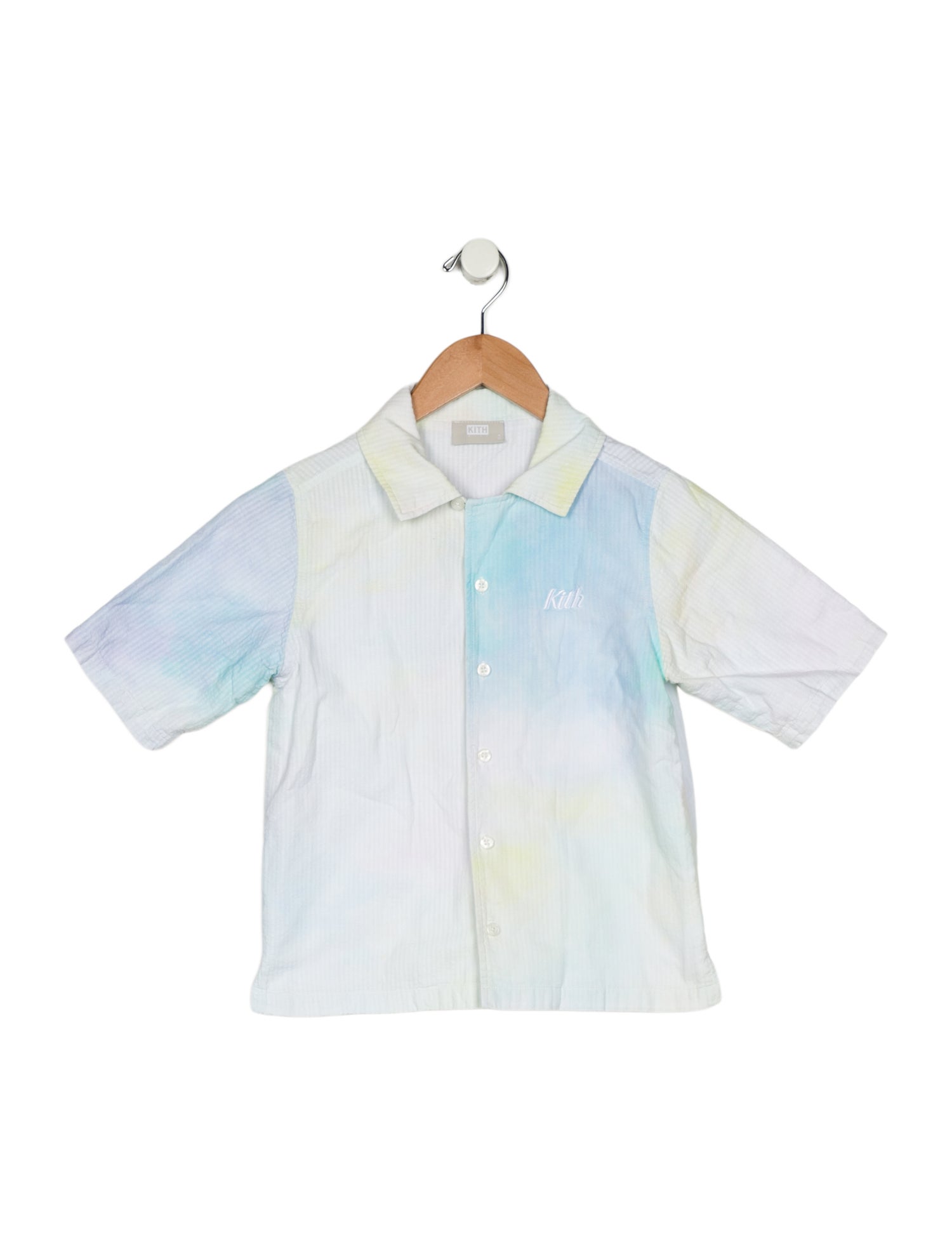 KITH Boys' Embroidered Short Sleeve Top