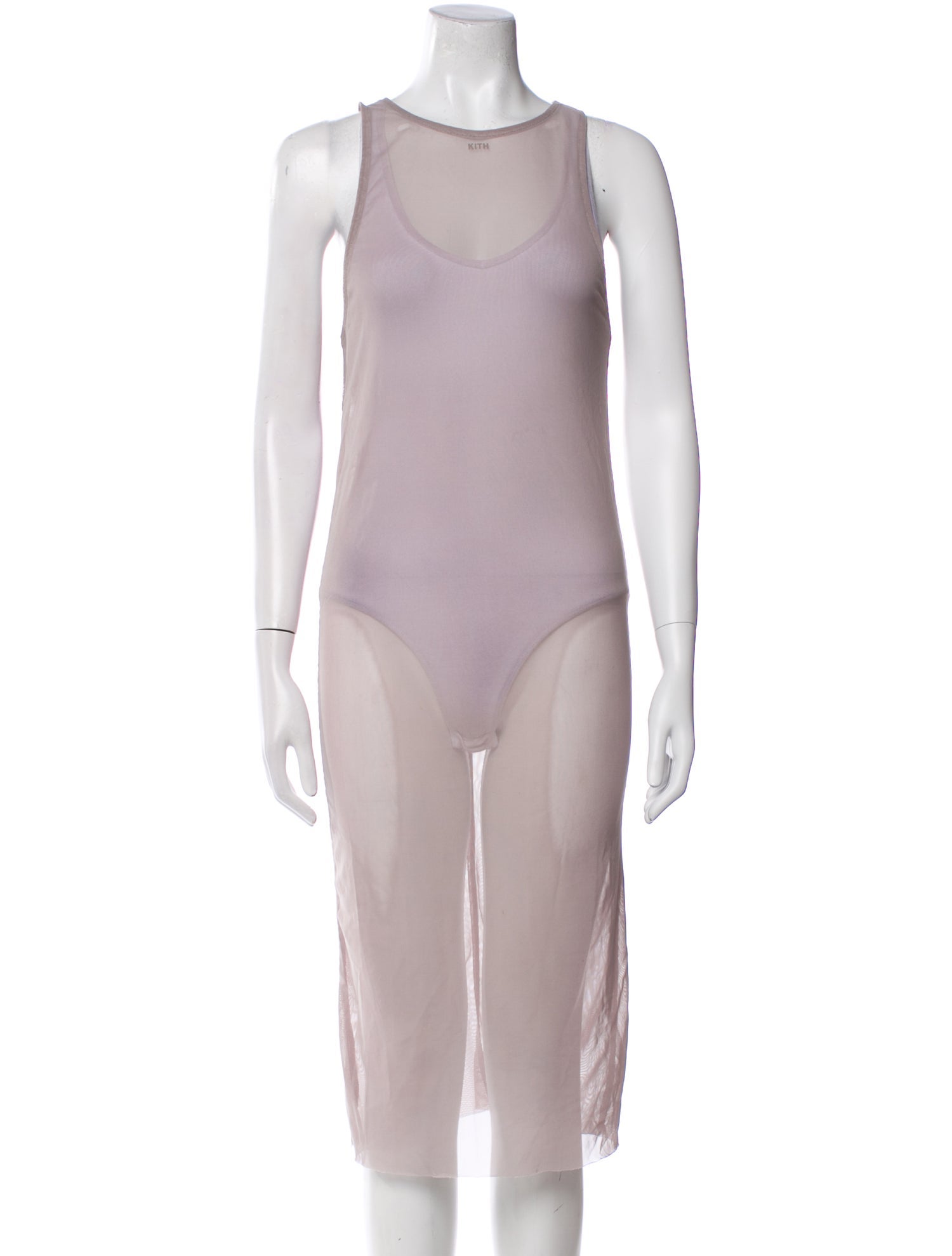 KITH Scoop Neck Midi Length Dress