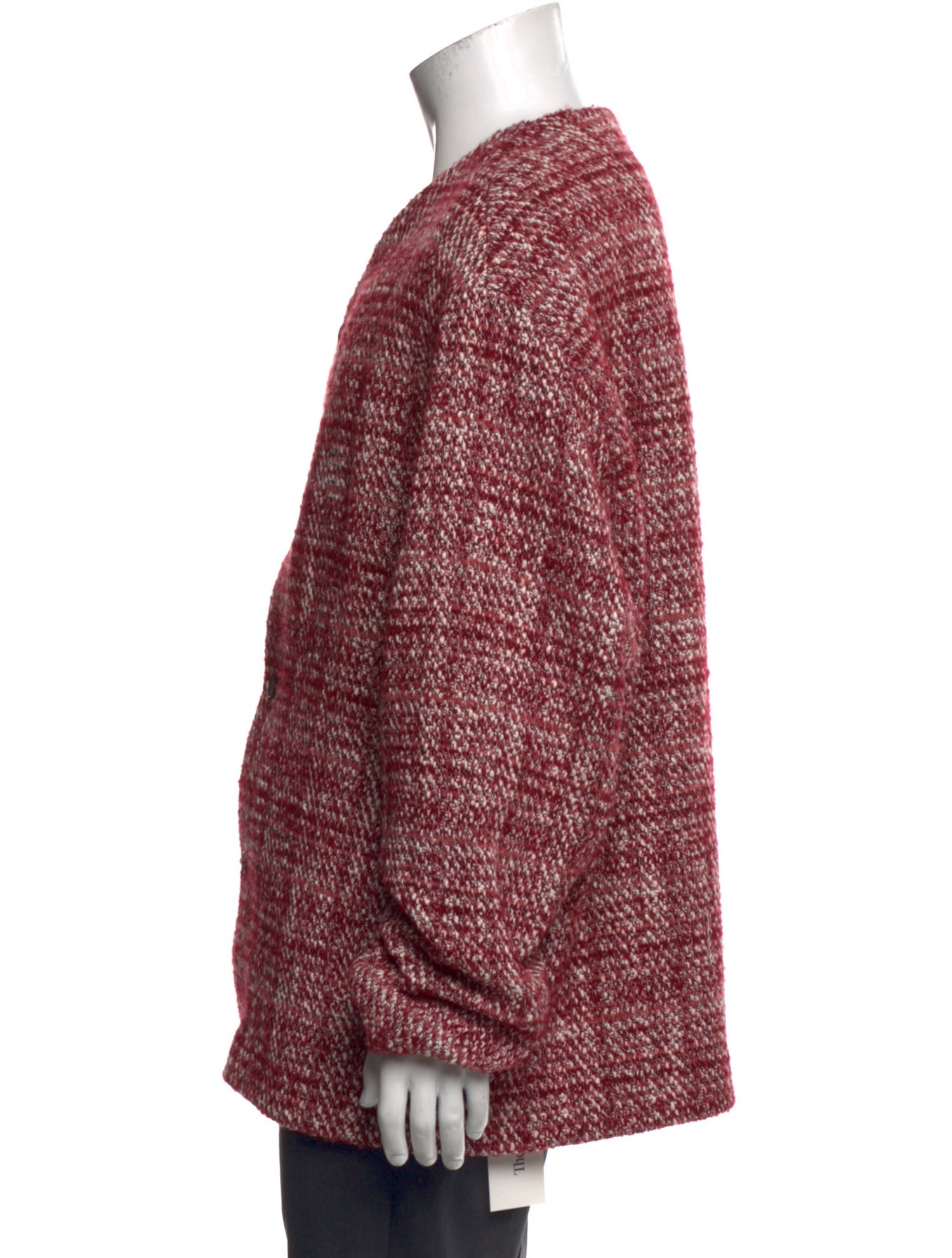 KITH Tweed Pattern V-Neck Cardigan