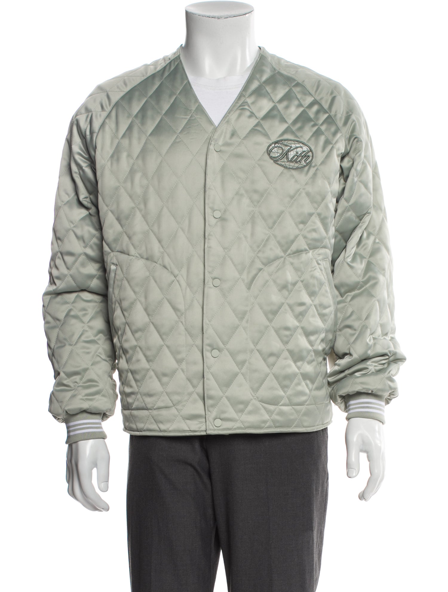 KITH Plaid Print Bomber Jacket