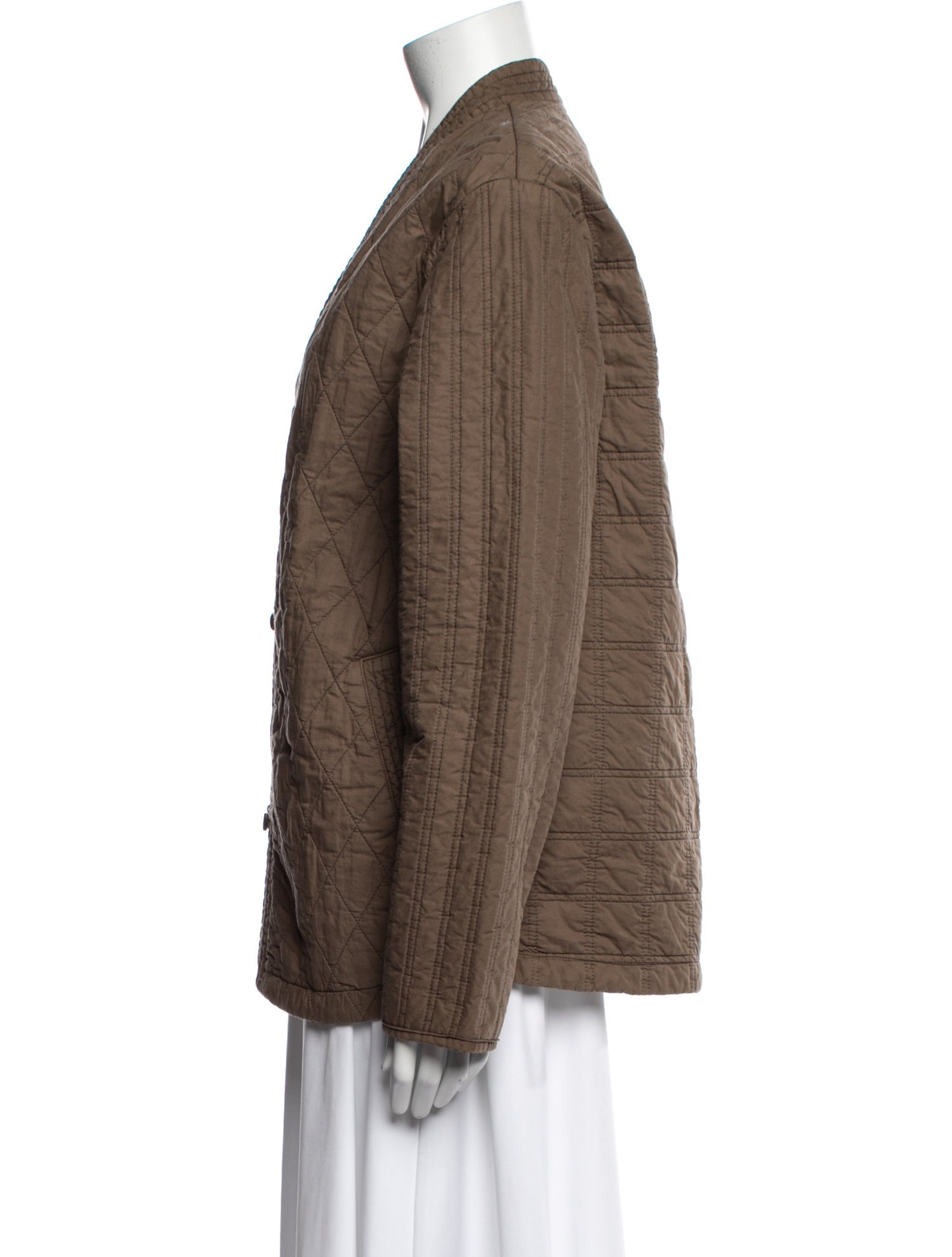 KITH Quilted Pattern Overcoat