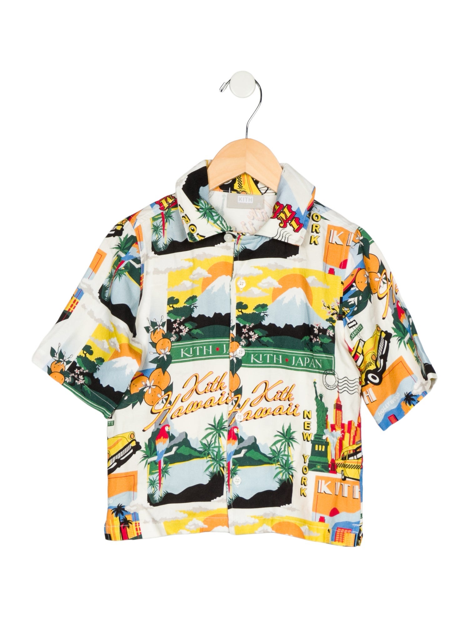 KITH Toddler Boys' Print Button-Up Top