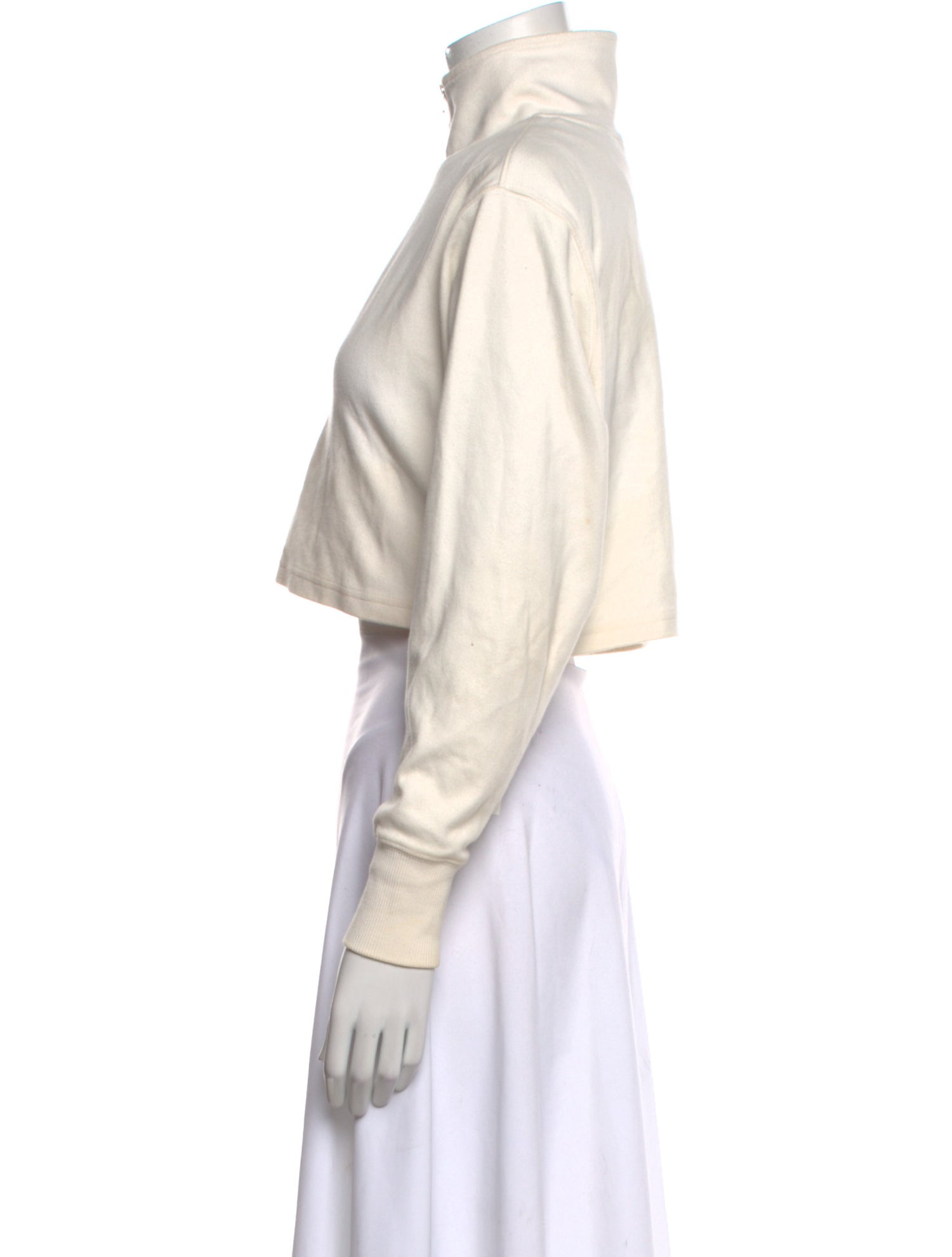 KITH Mock Neck Long Sleeve Crop Top