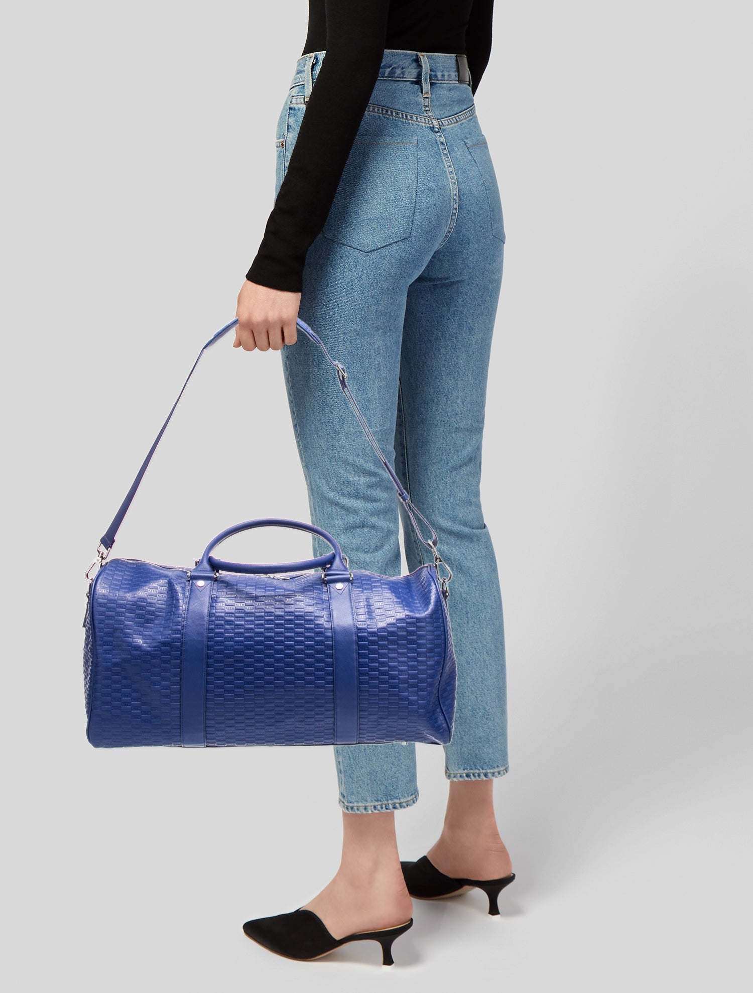 KITH Leather Weekender Bag