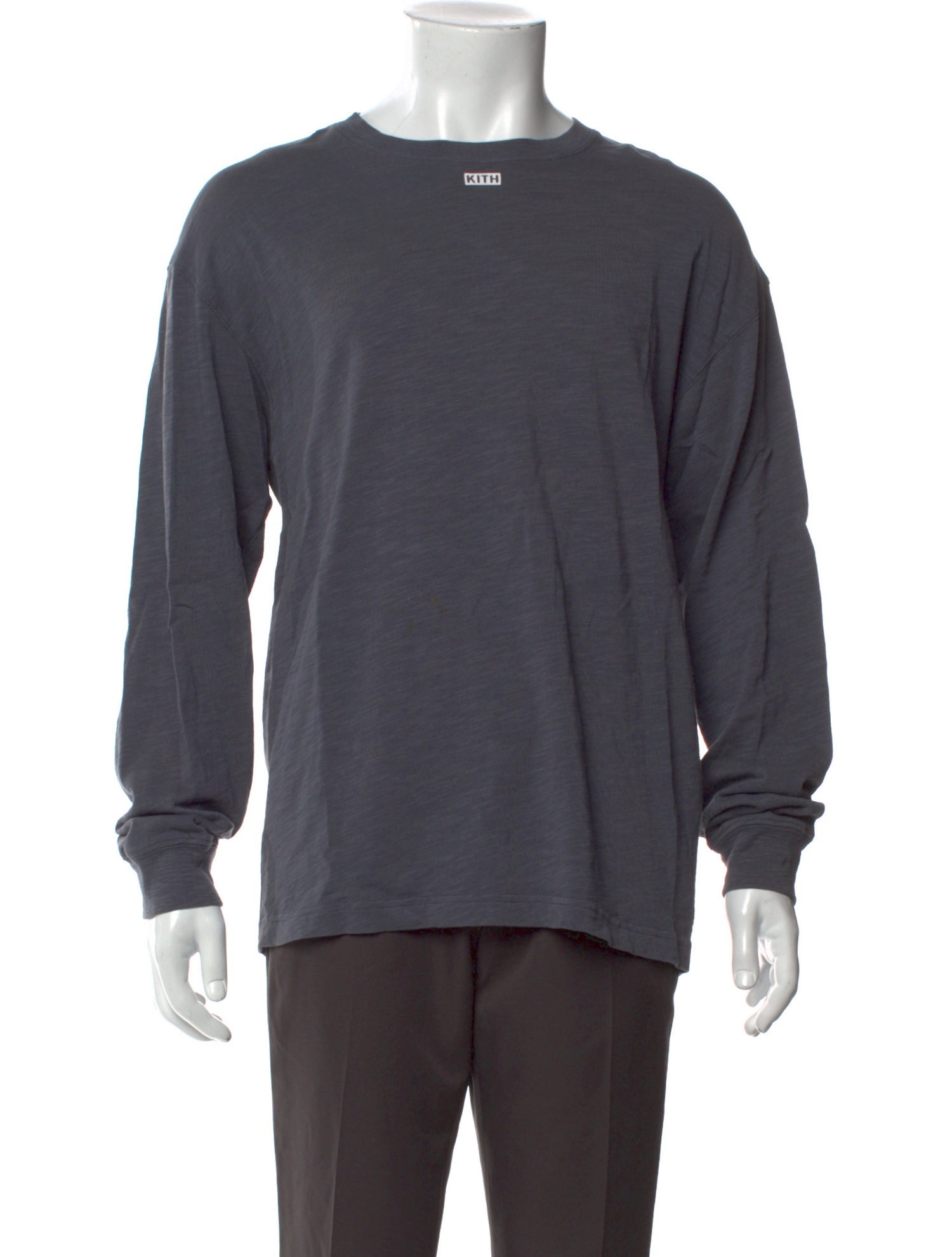 KITH Crew Neck Long Sleeve Henley