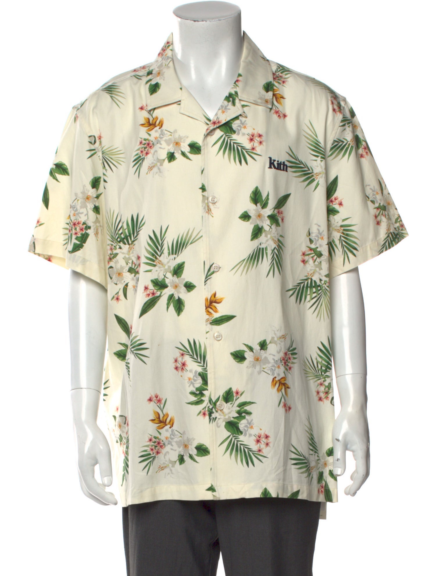 KITH Floral Print Short Sleeve Shirt