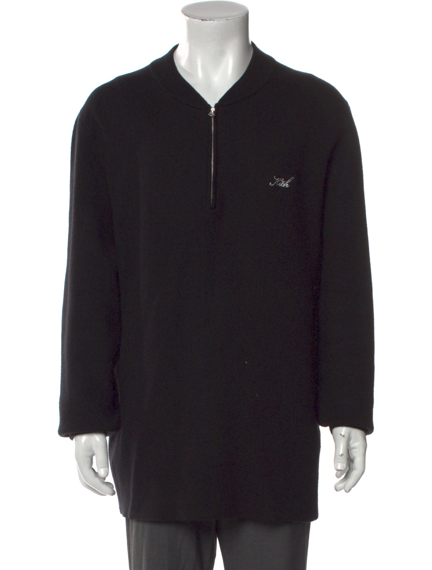 KITH V-Neck Long Sleeve Pullover