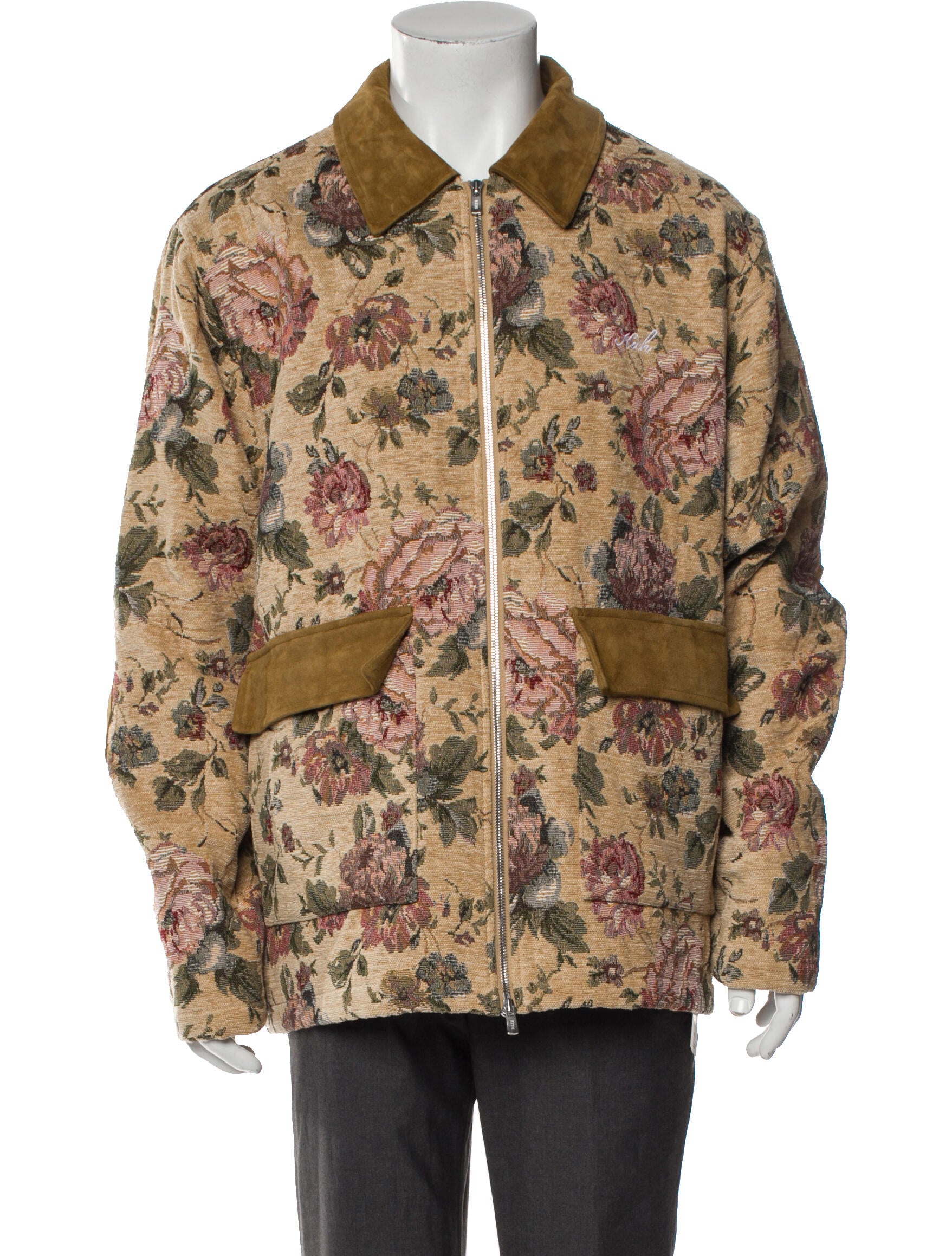 KITH Floral Print Trucker Jacket