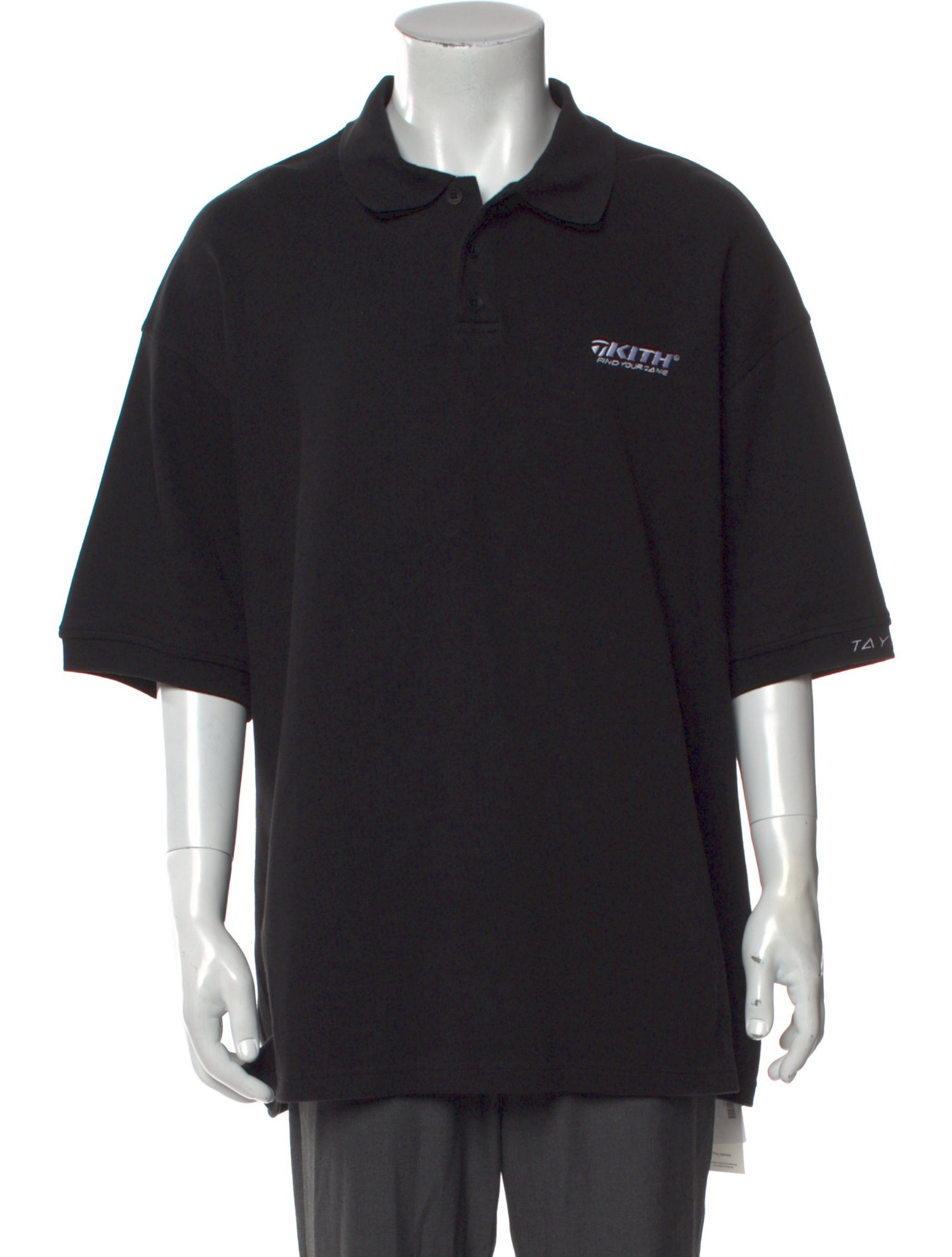 KITH Crew Neck Long Sleeve Polo Shirt