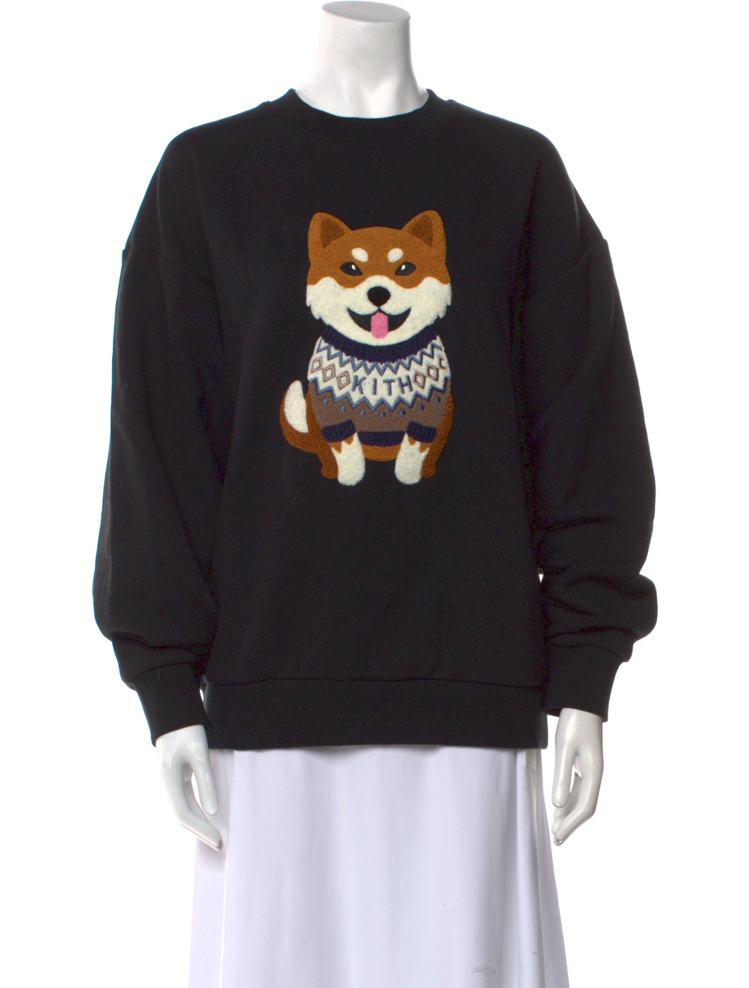 KITH Graphic Print Crew Neck Sweatshirt