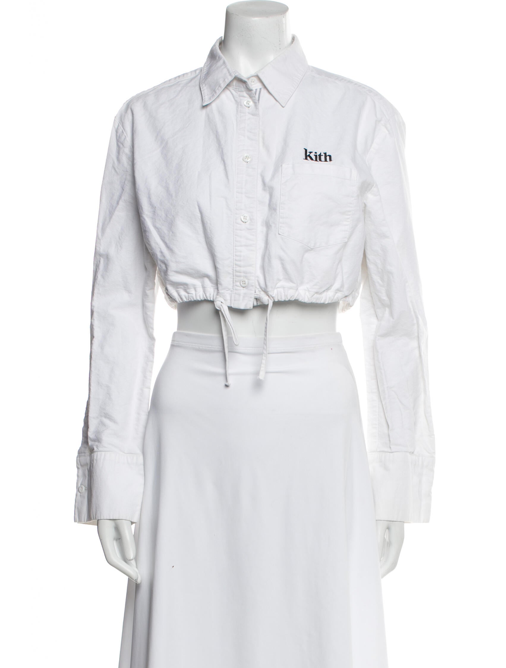 KITH Long Sleeve Crop Top