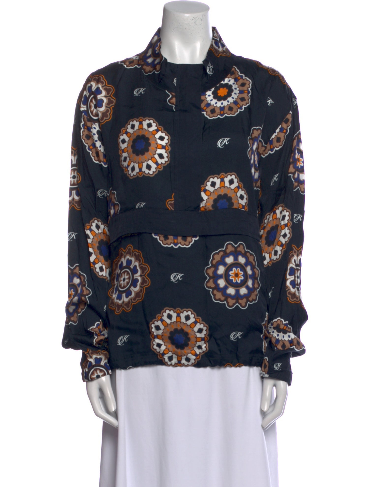 KITH Silk Printed Blouse w/ Tags