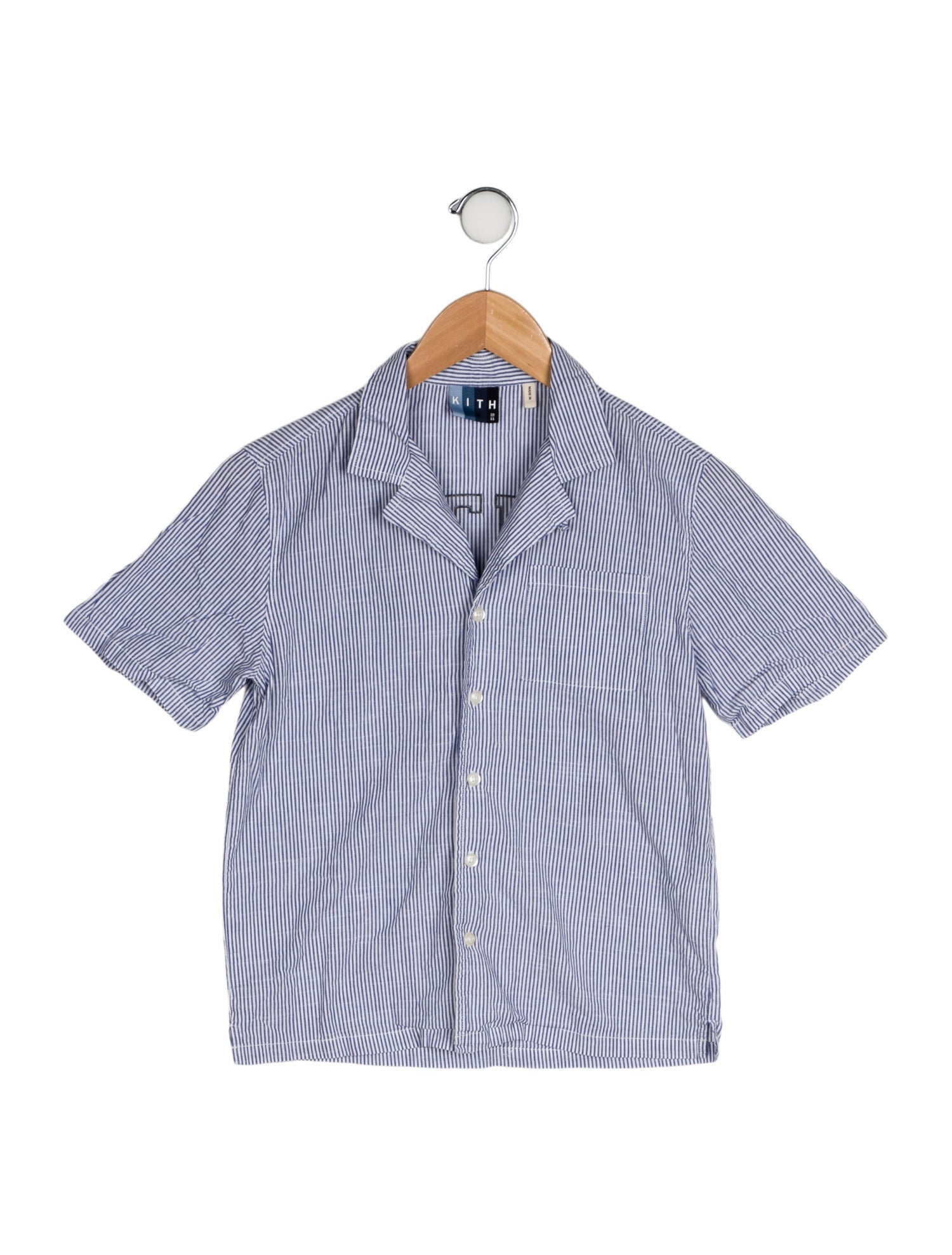 KITH Striped Short Sleeve Shirt