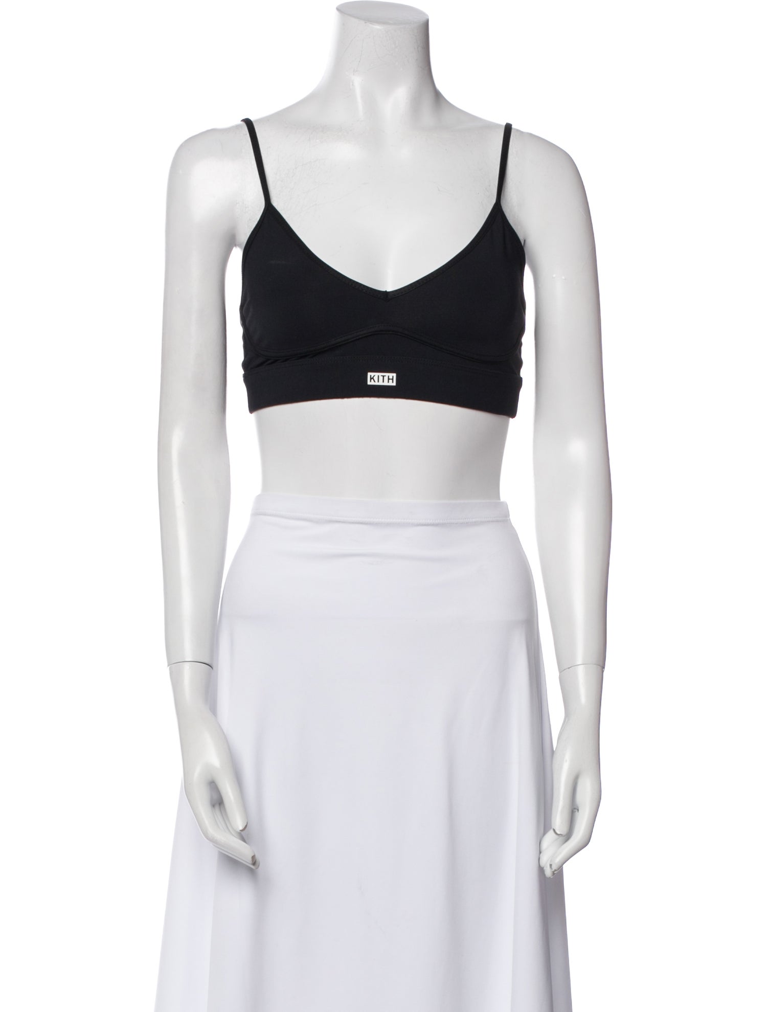 KITH V-Neck Sleeveless Crop Top