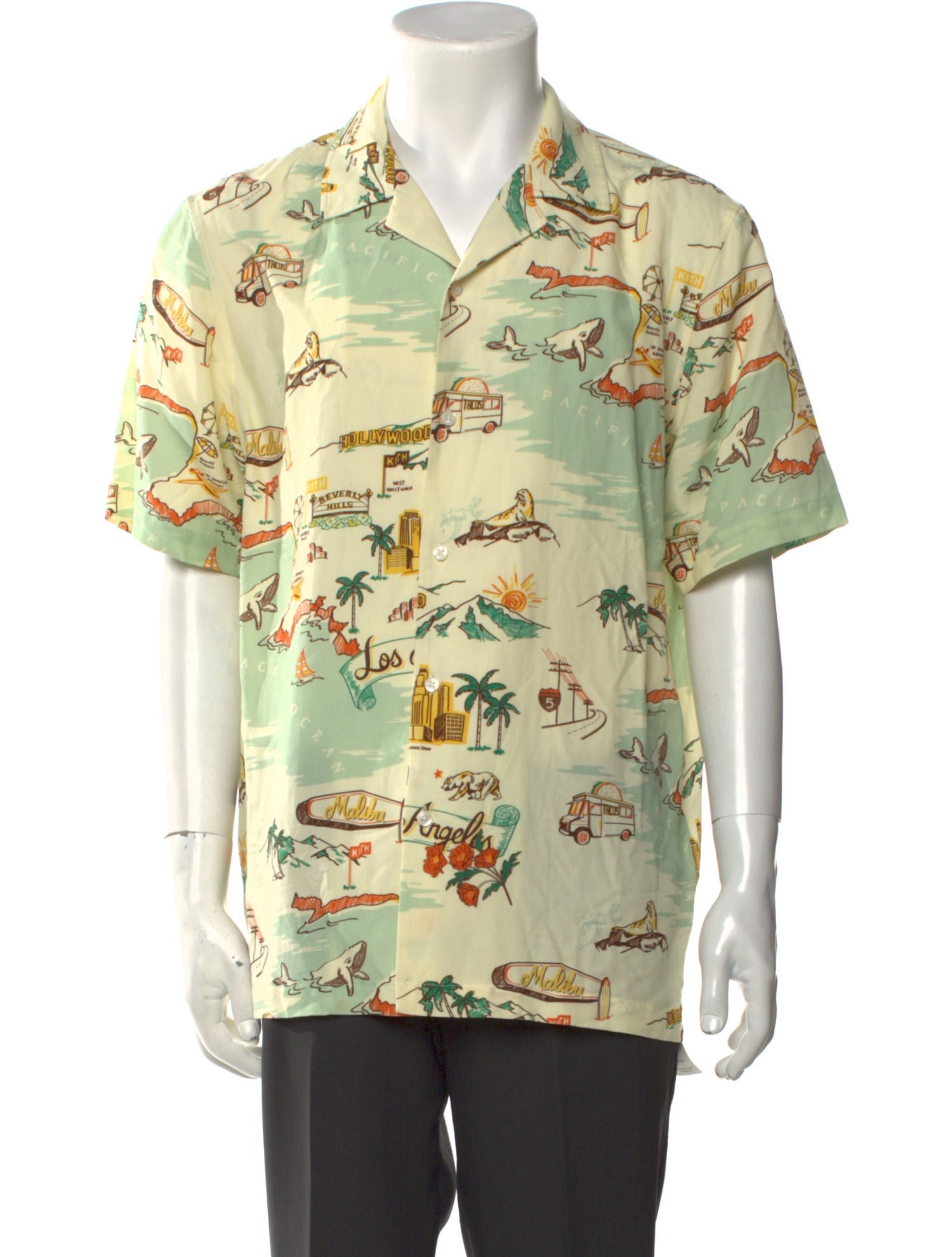 KITH Silk Printed Shirt