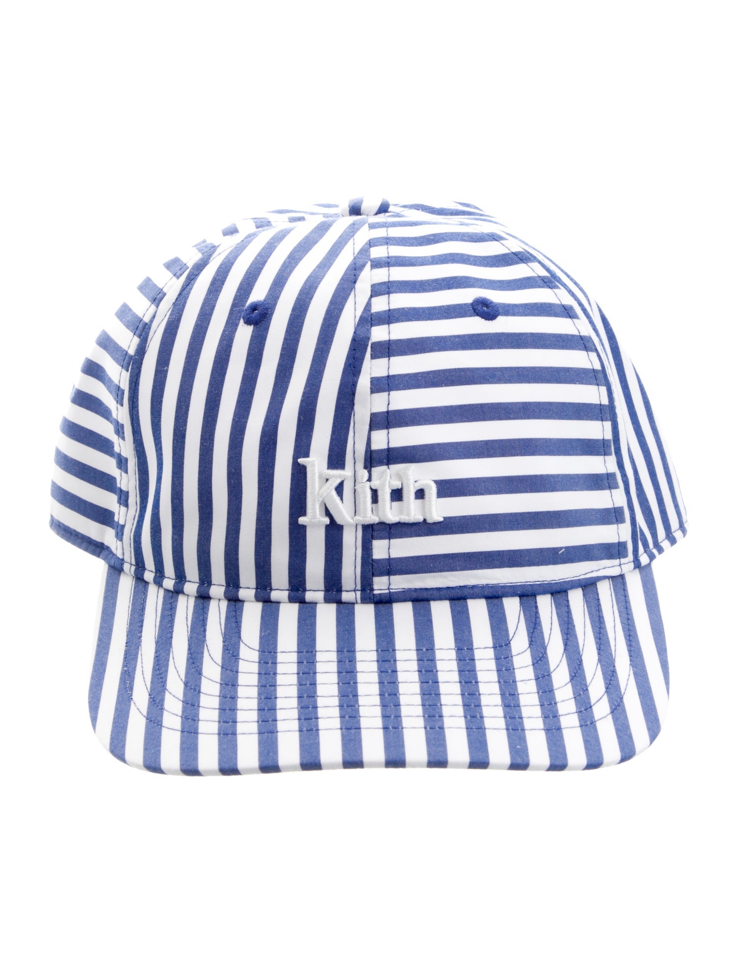 KITH Embroidered Logo Patterned Baseball Cap