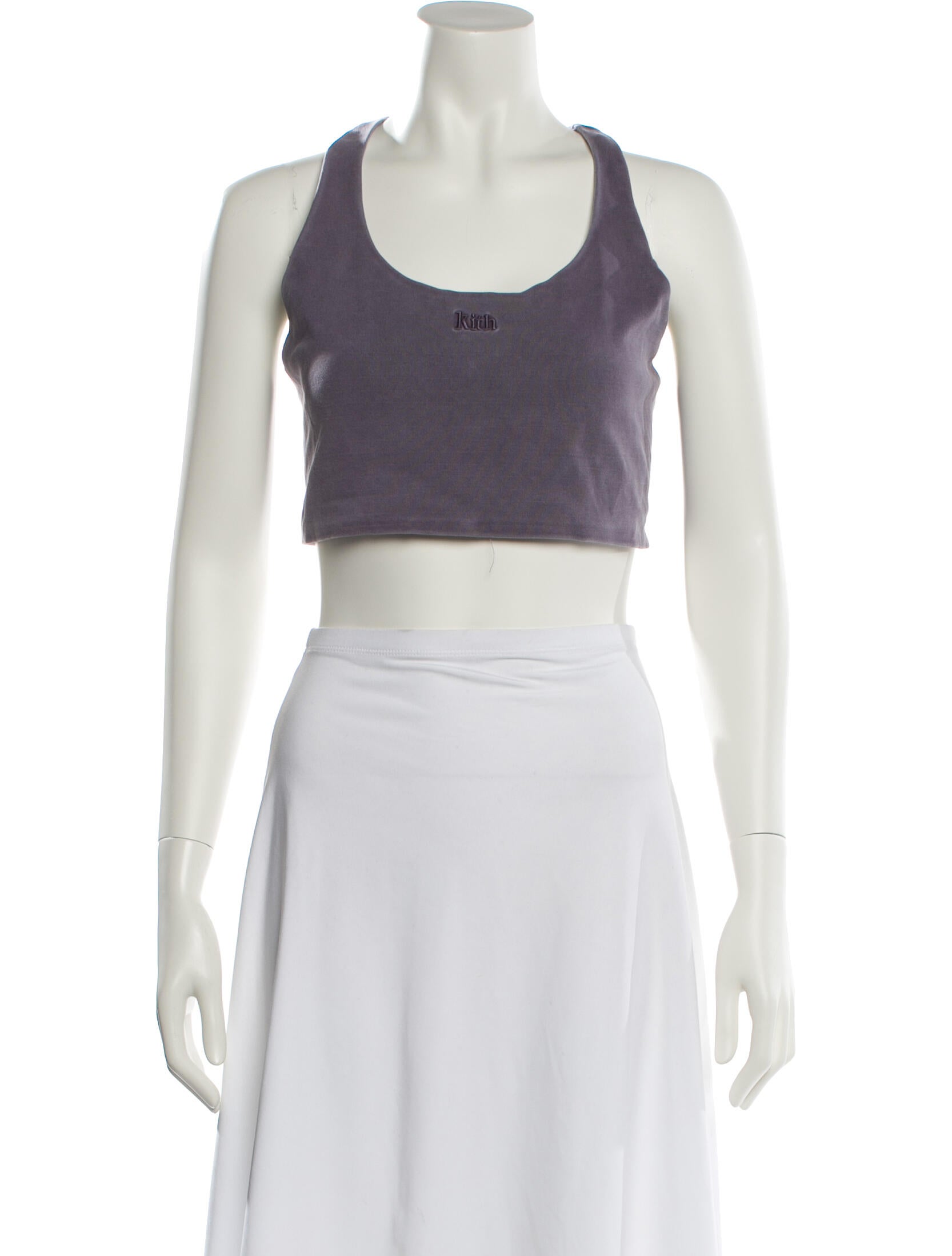 KITH Scoop Neck Sleeveless Crop Top