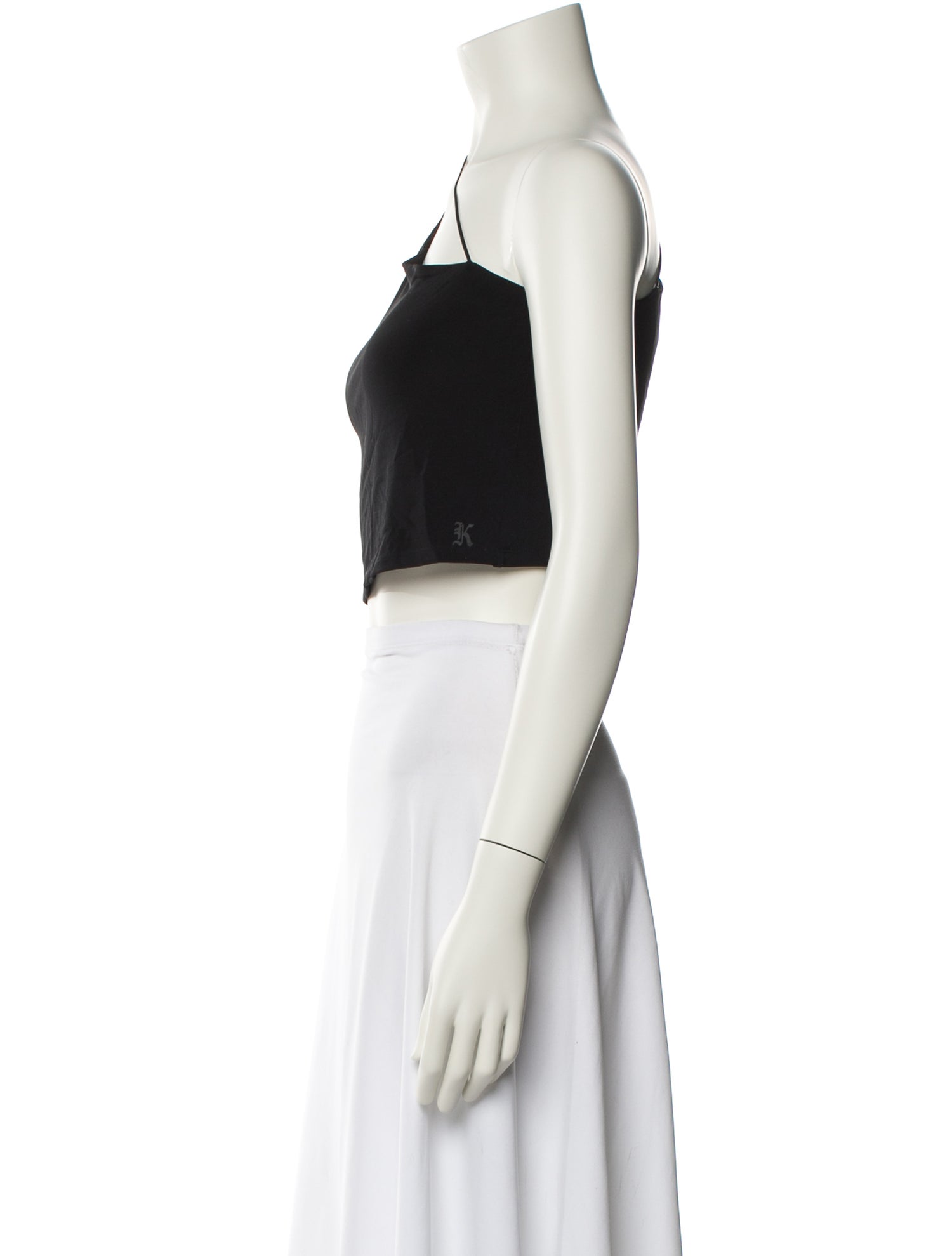KITH One-Shoulder Sleeveless Crop Top
