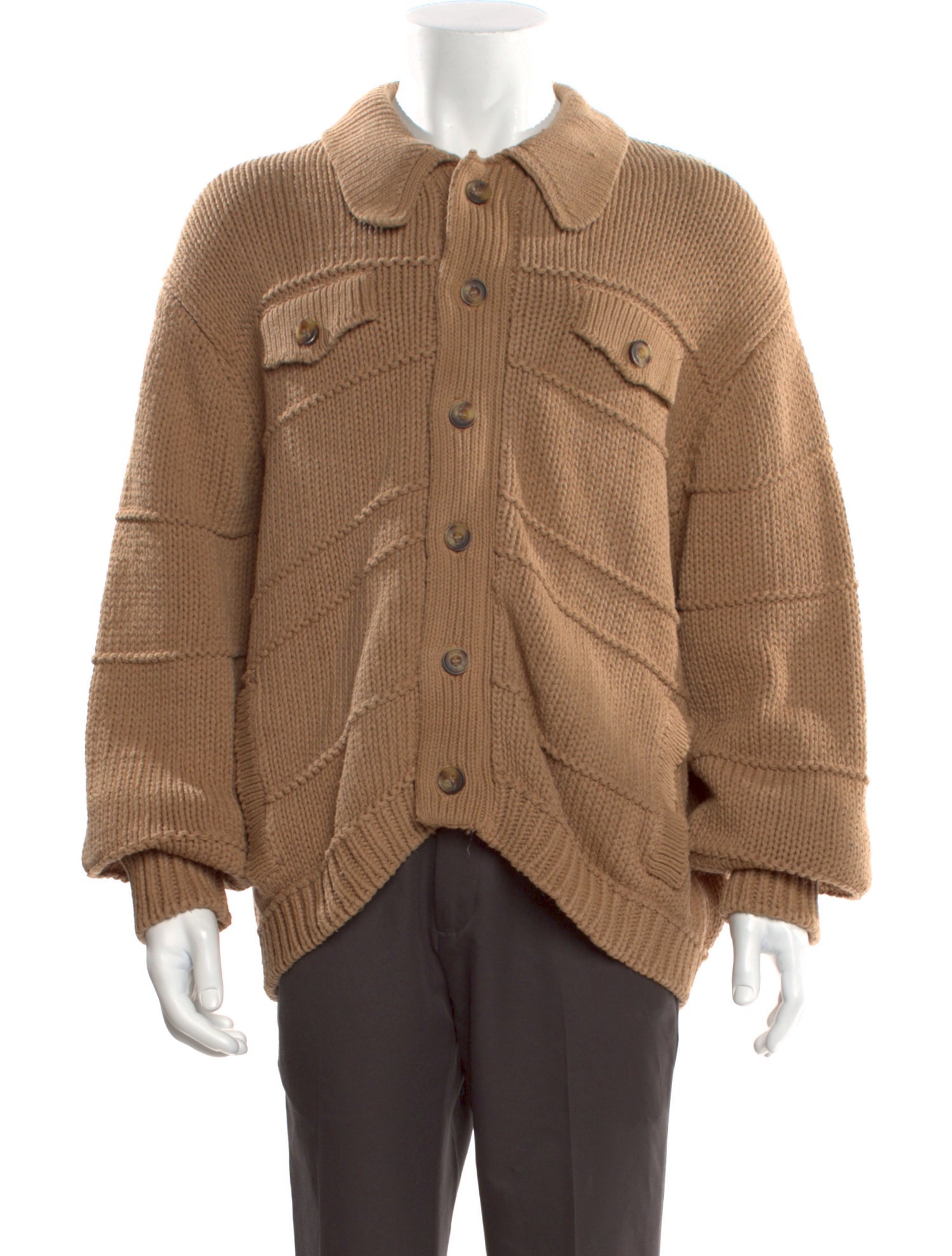 KITH Collar Long Sleeve Cardigan