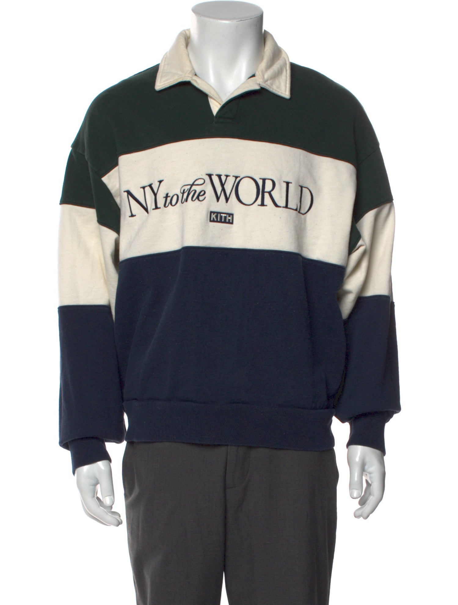 KITH Graphic Print Crew Neck Sweatshirt