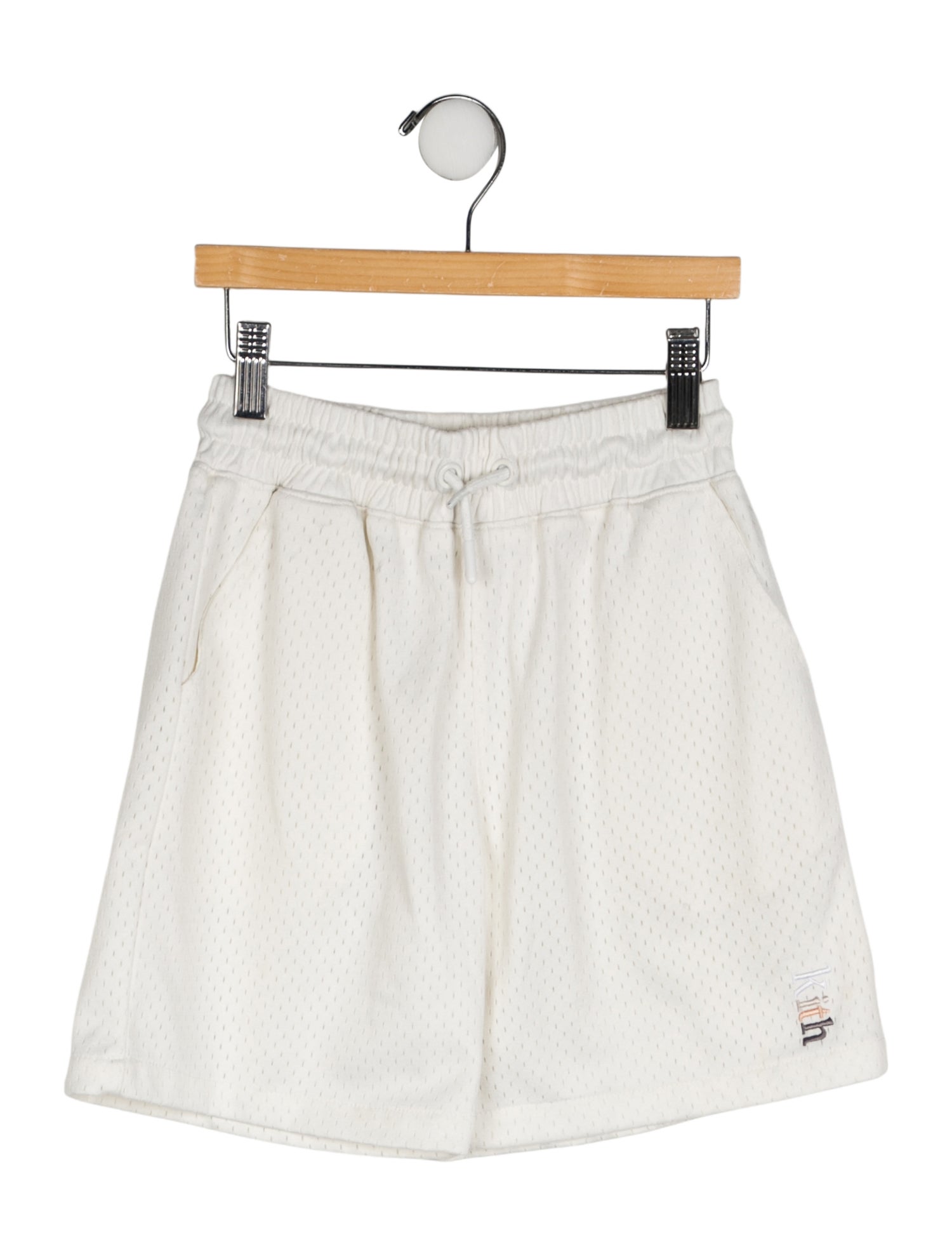 KITH Boys' Logo Embroidered Jogger Shorts
