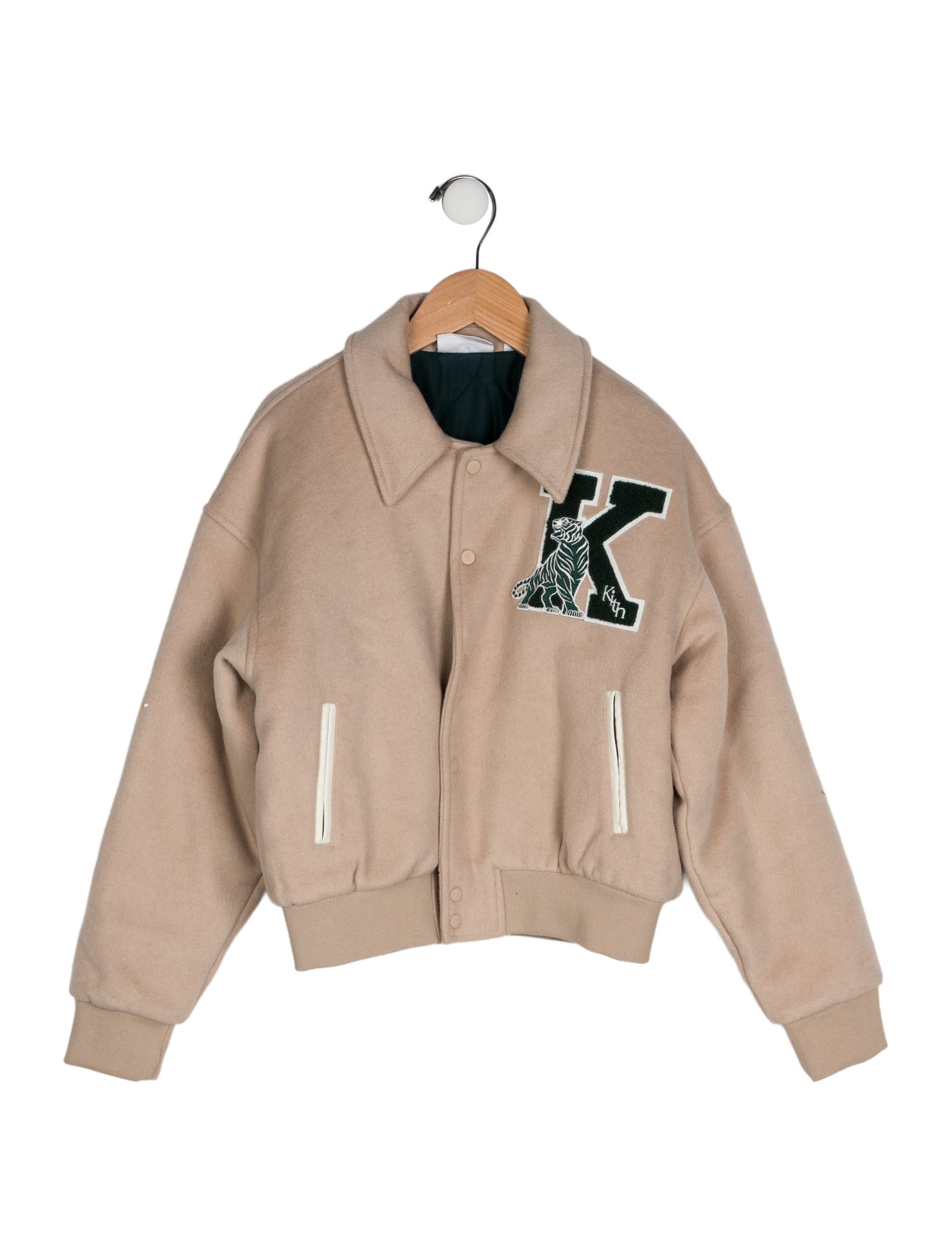 KITH Toddler Boys' Patched Bomber Jacket