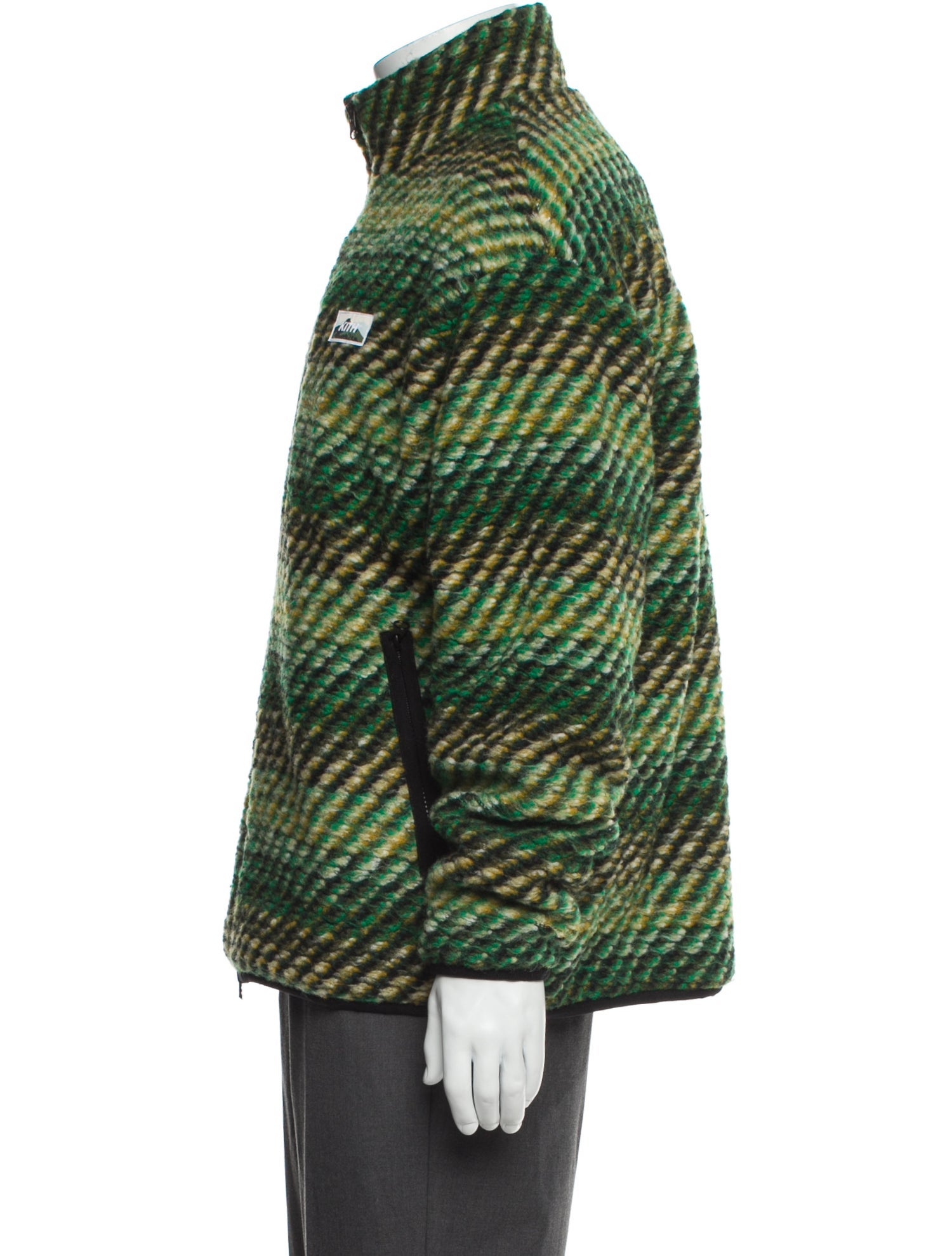 KITH Wool Plaid Print Jacket