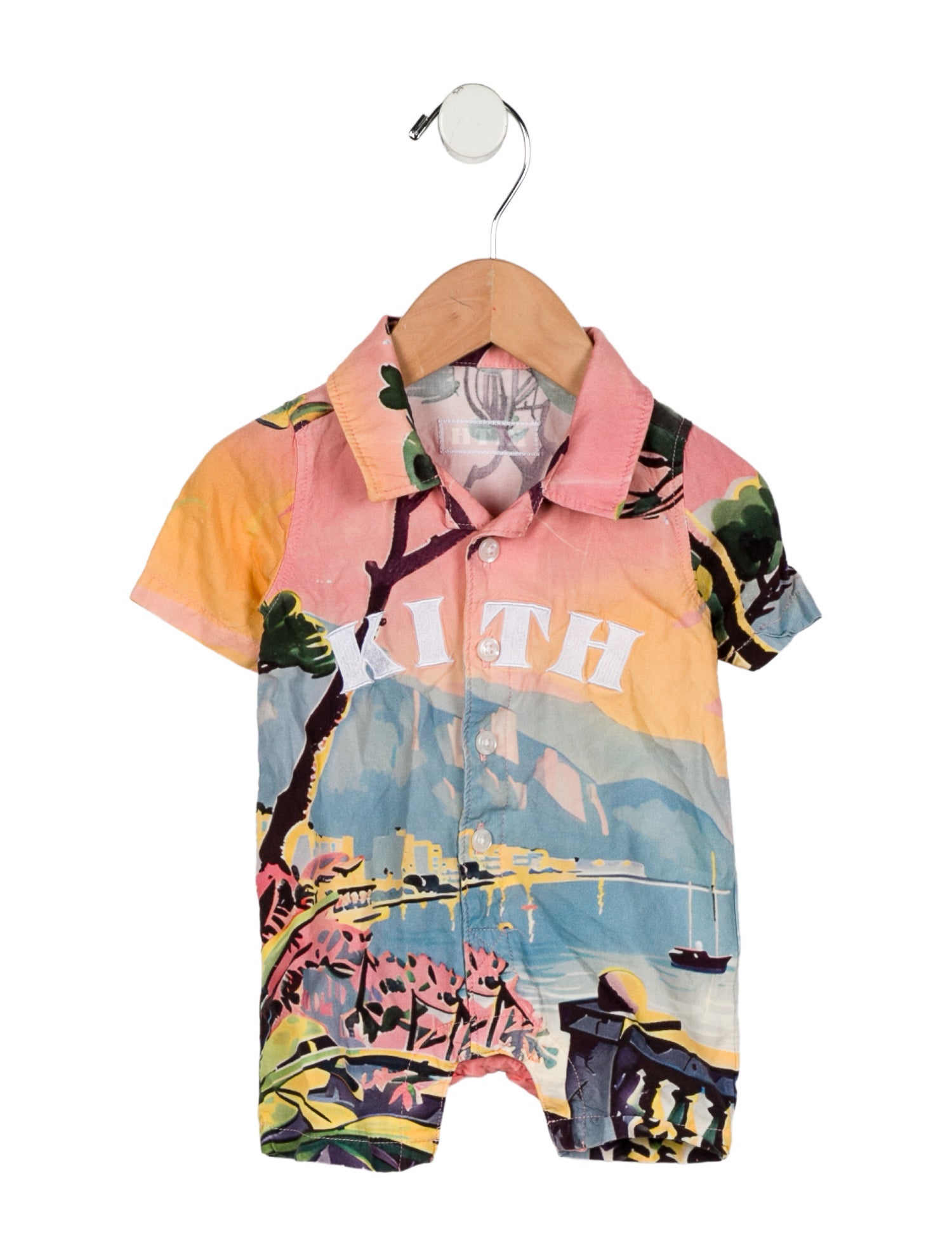 KITH Infant Boys' Vacation Print Romper