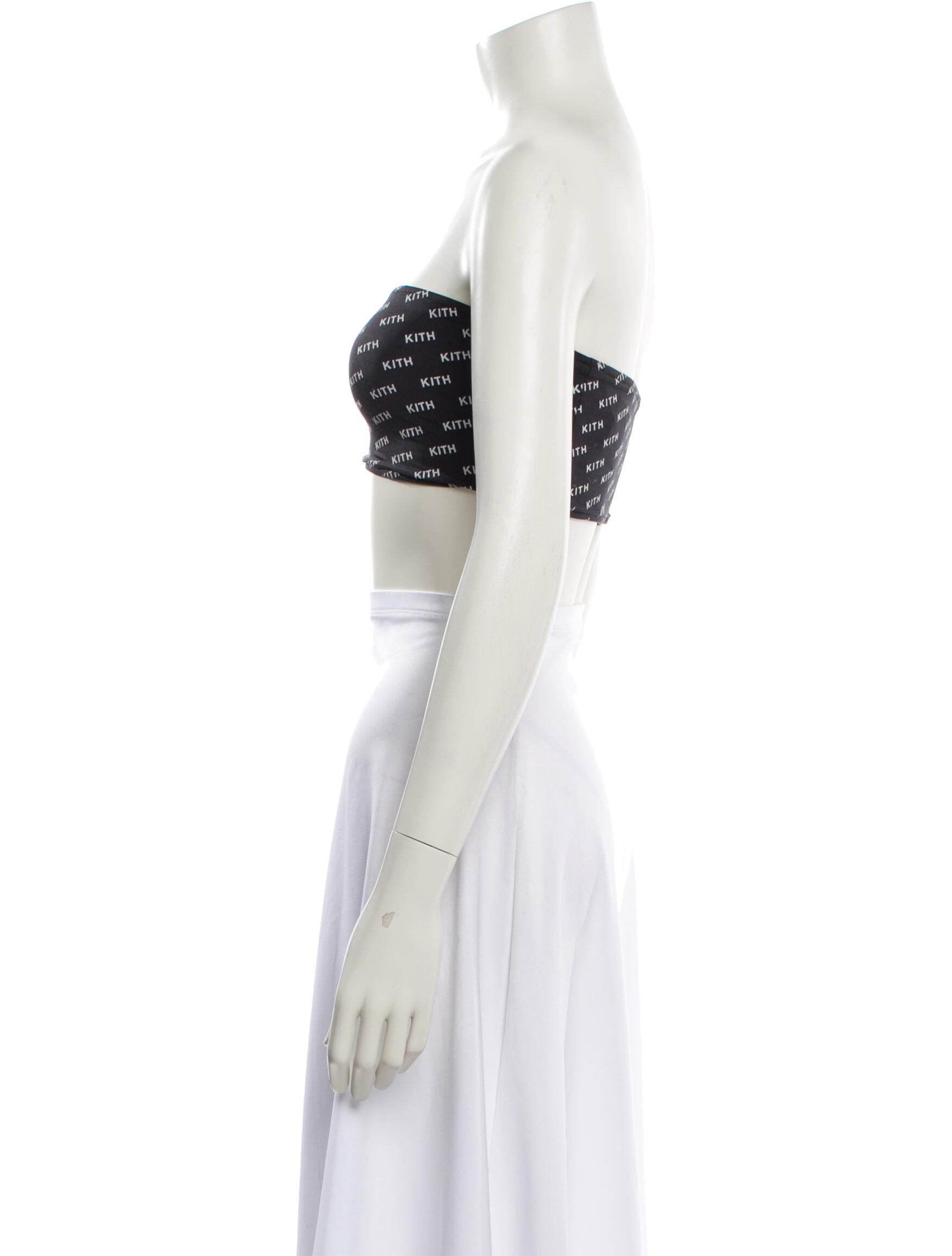 KITH Strapless Crop Top