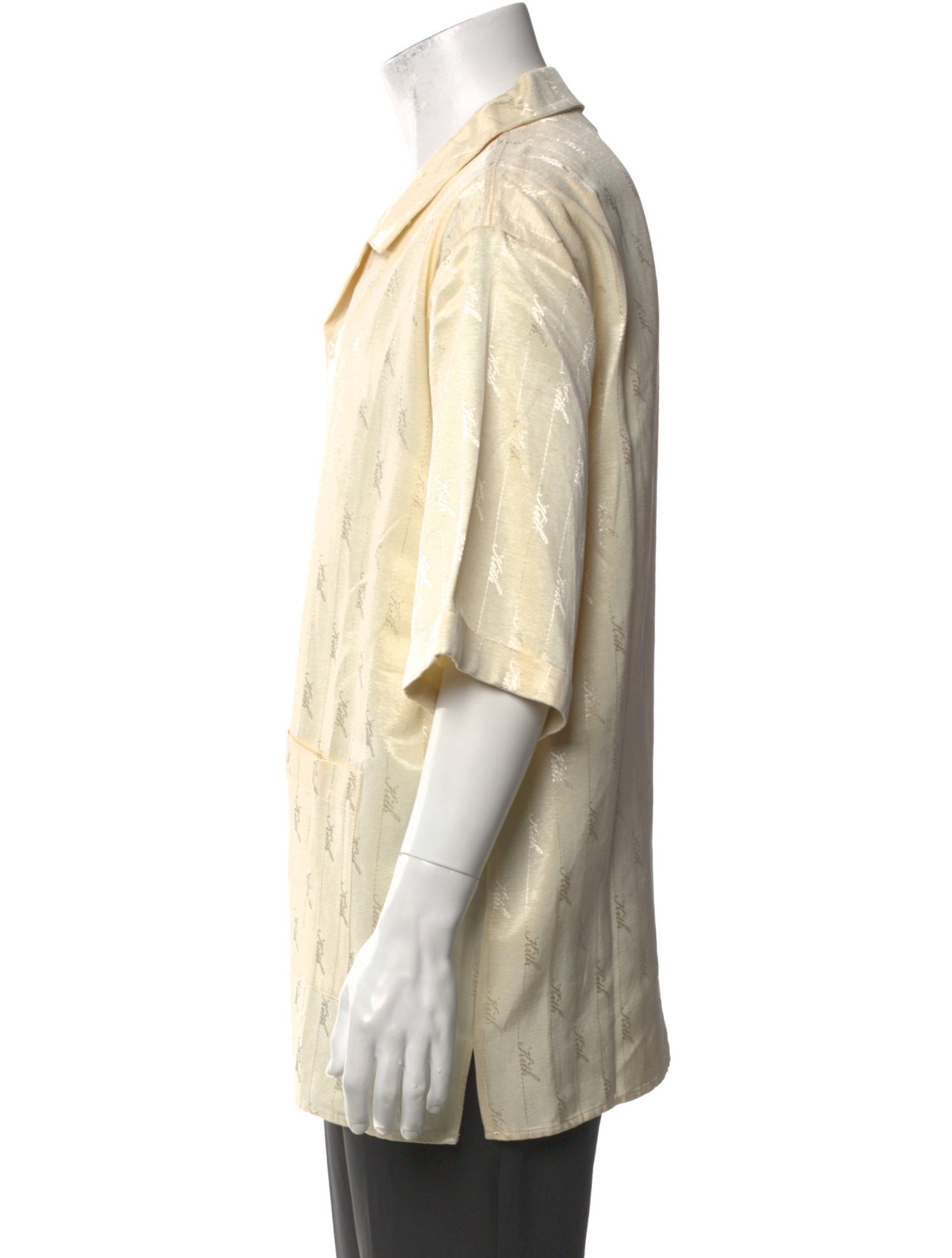 KITH Printed Three-Quarter Sleeve Shirt