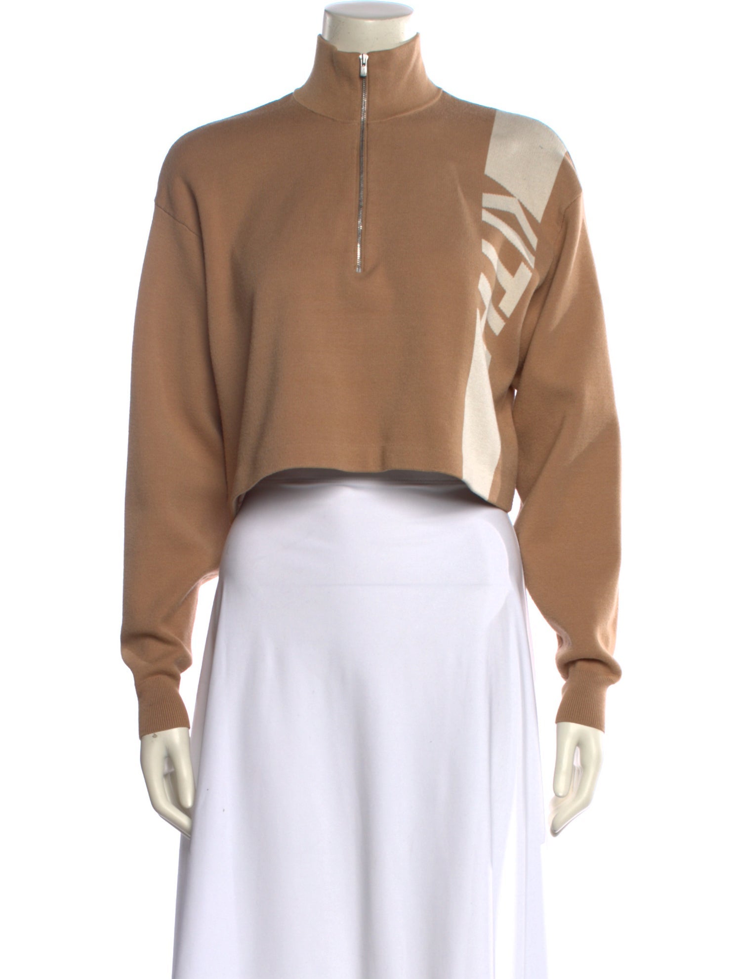 KITH Mock Neck Long Sleeve Sweatshirt