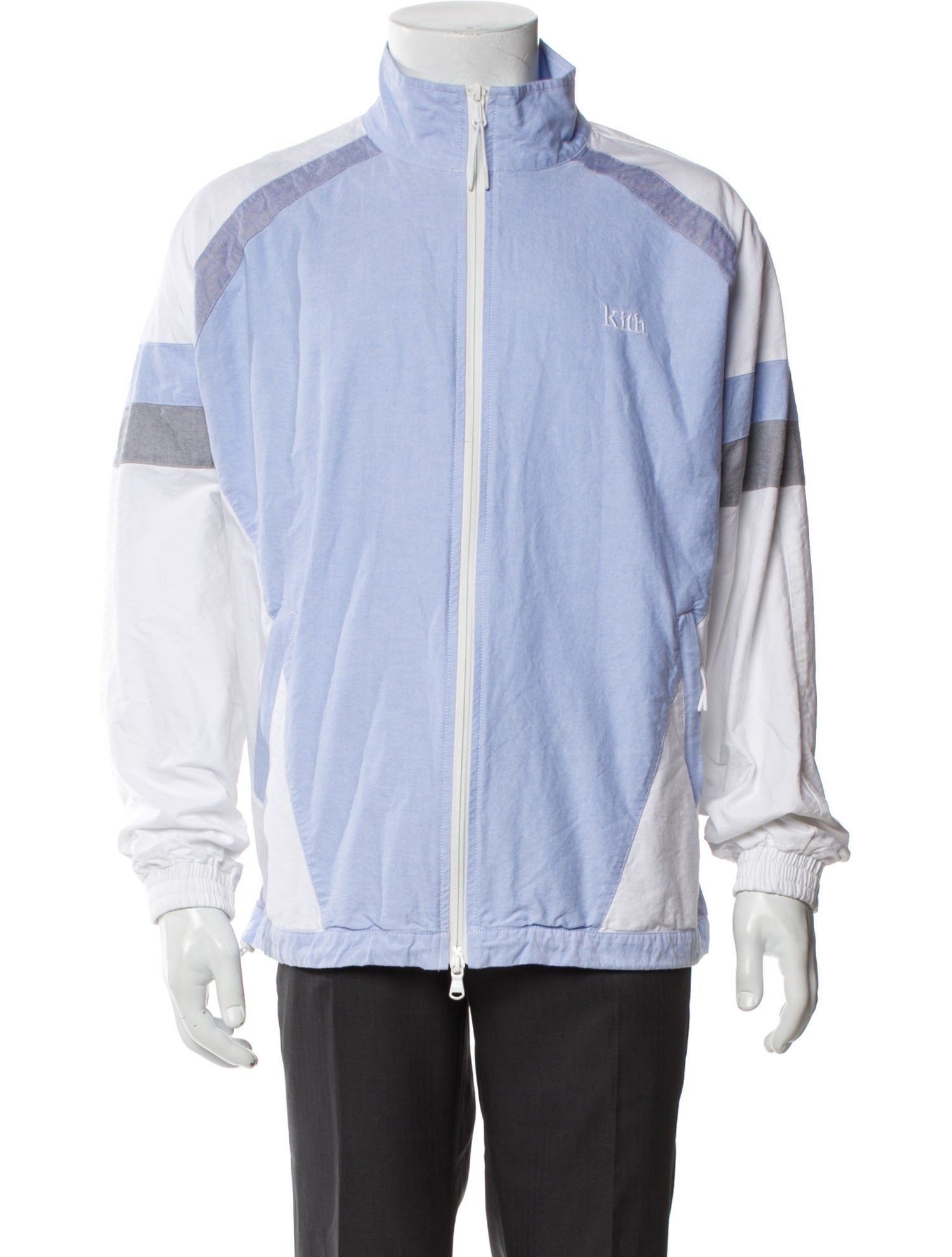 KITH Colorblock Pattern Windbreaker
