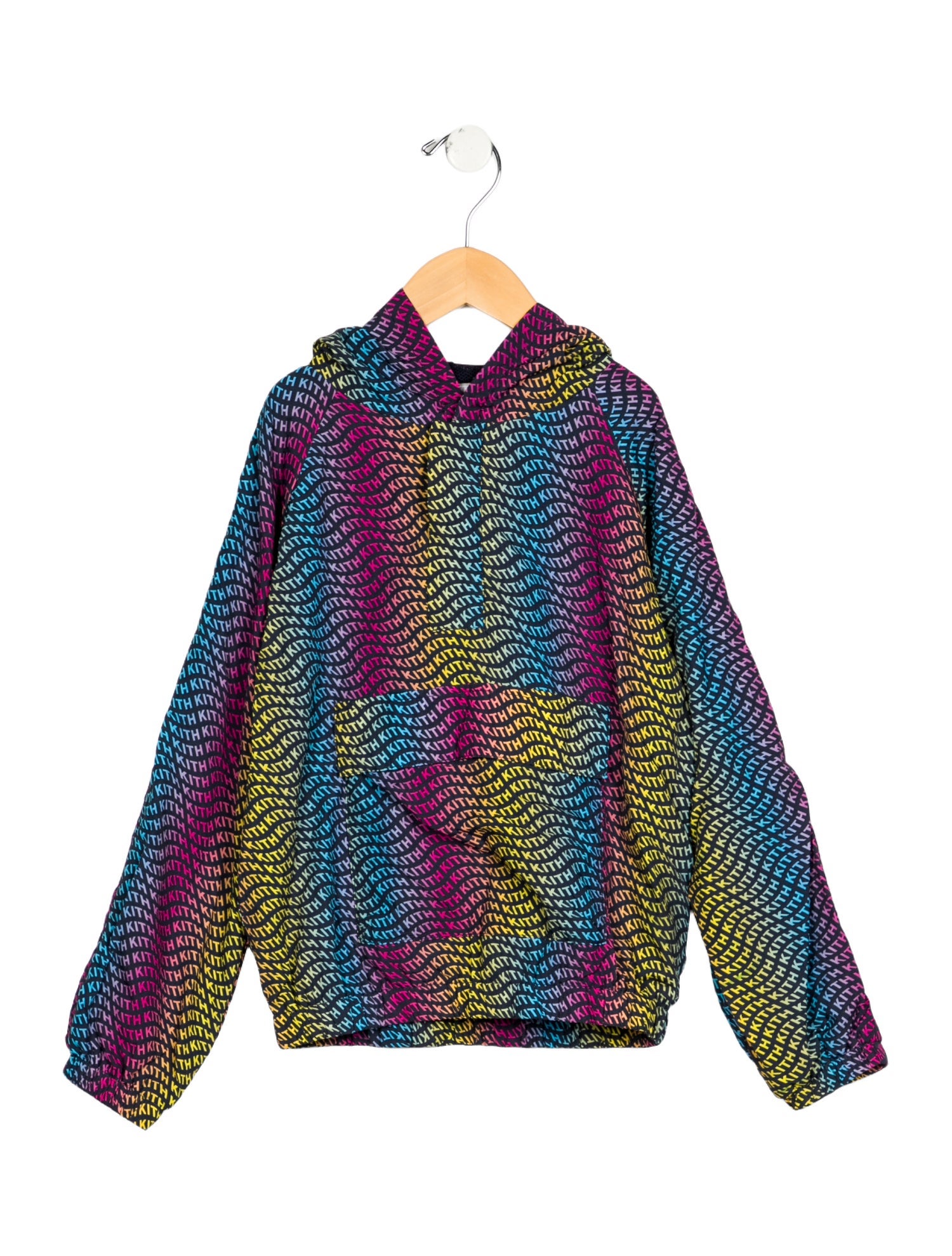 KITH Toddler Boys' Nylon Print Long Sleeve Jacket