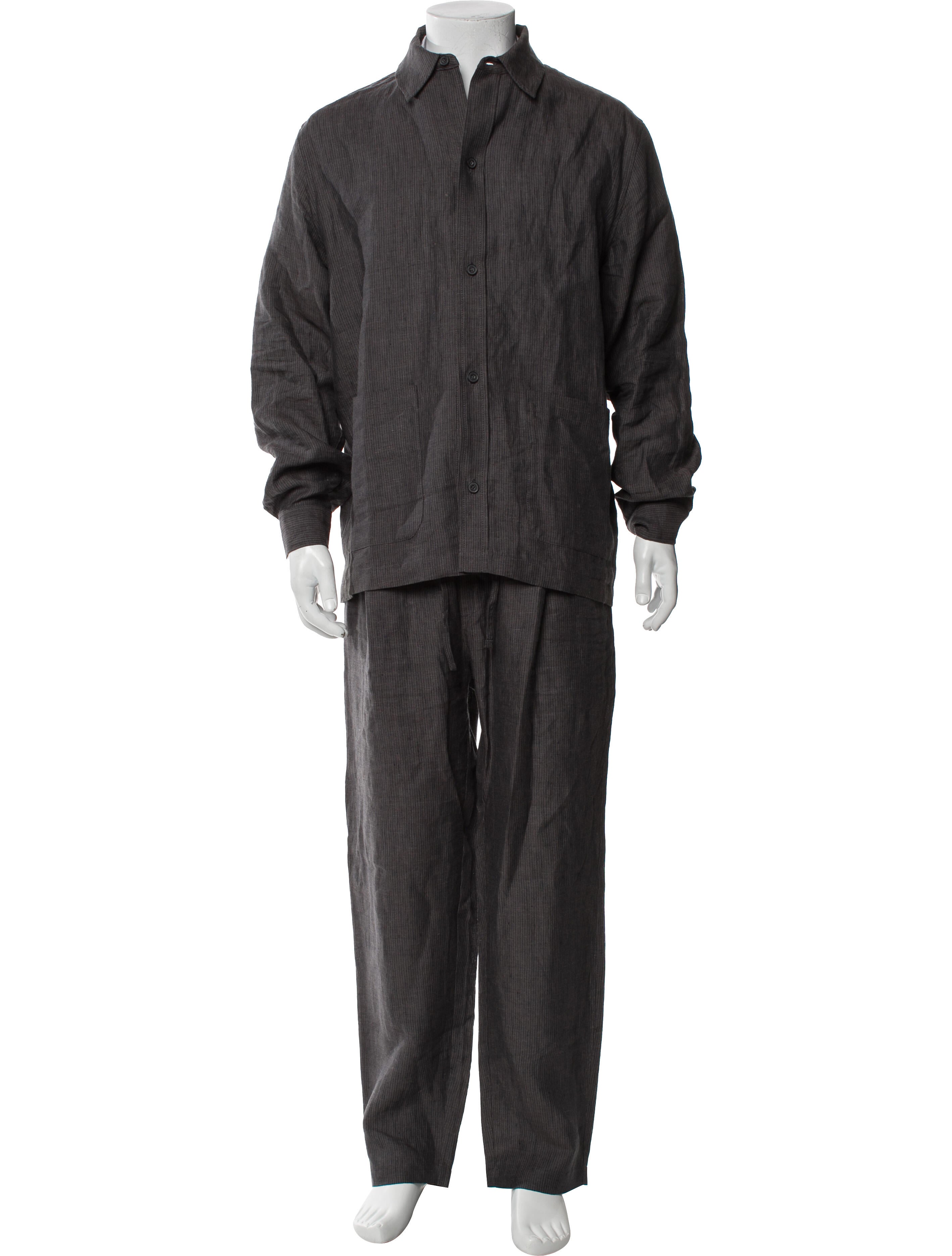 KITH Linen Striped Two-Piece Suit