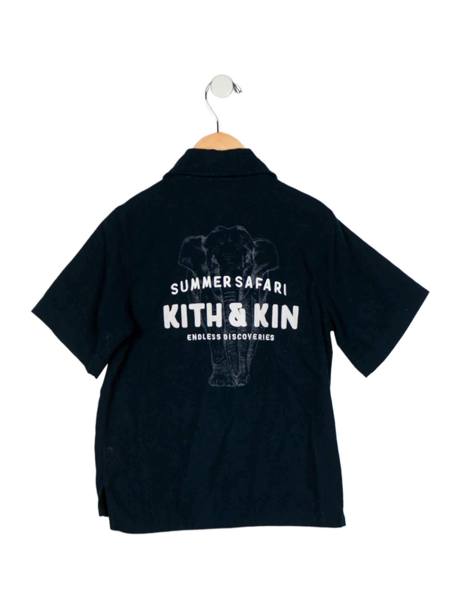 KITH Boys' Embroidered Button-Up Shirt