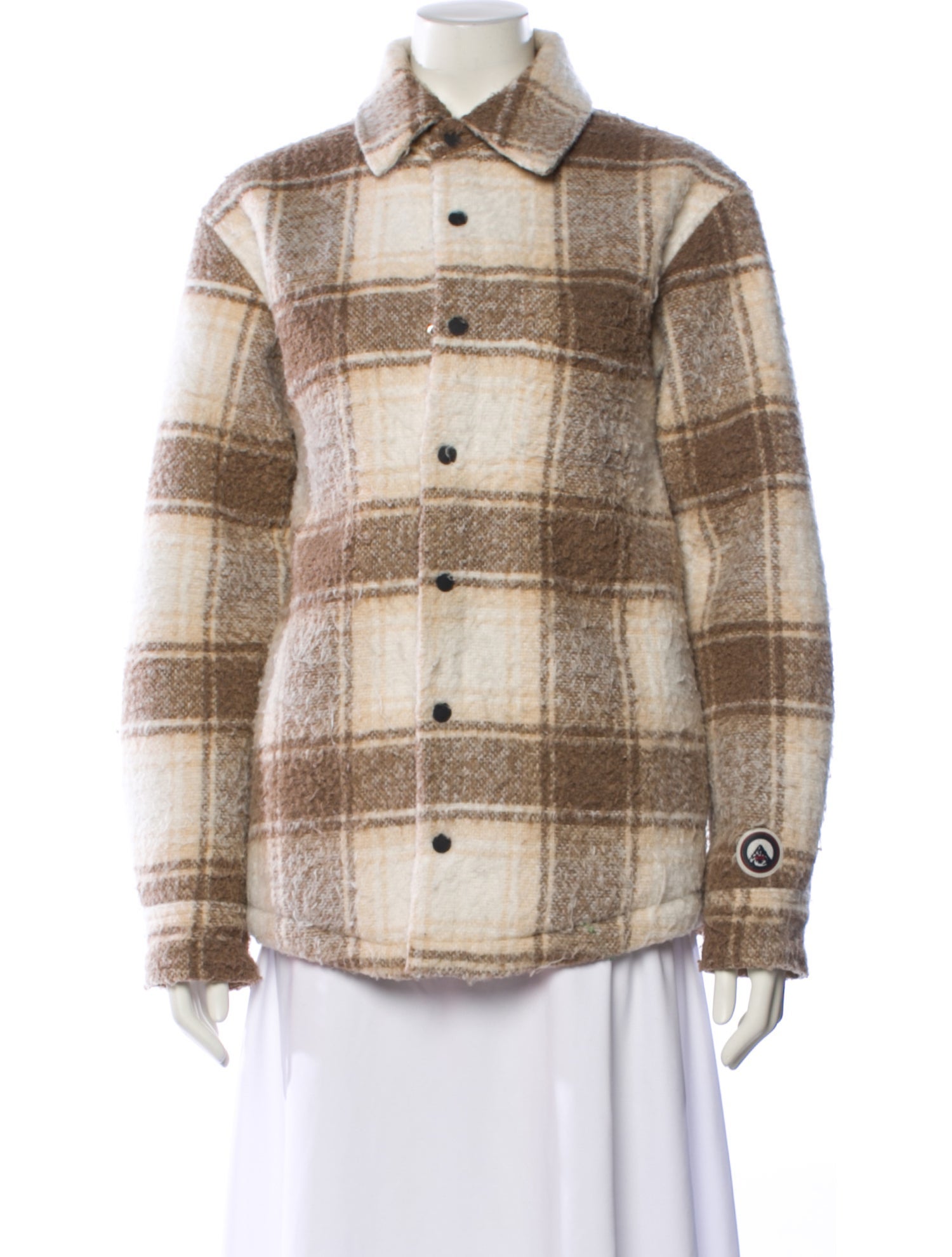 KITH Plaid Print Utility Jacket