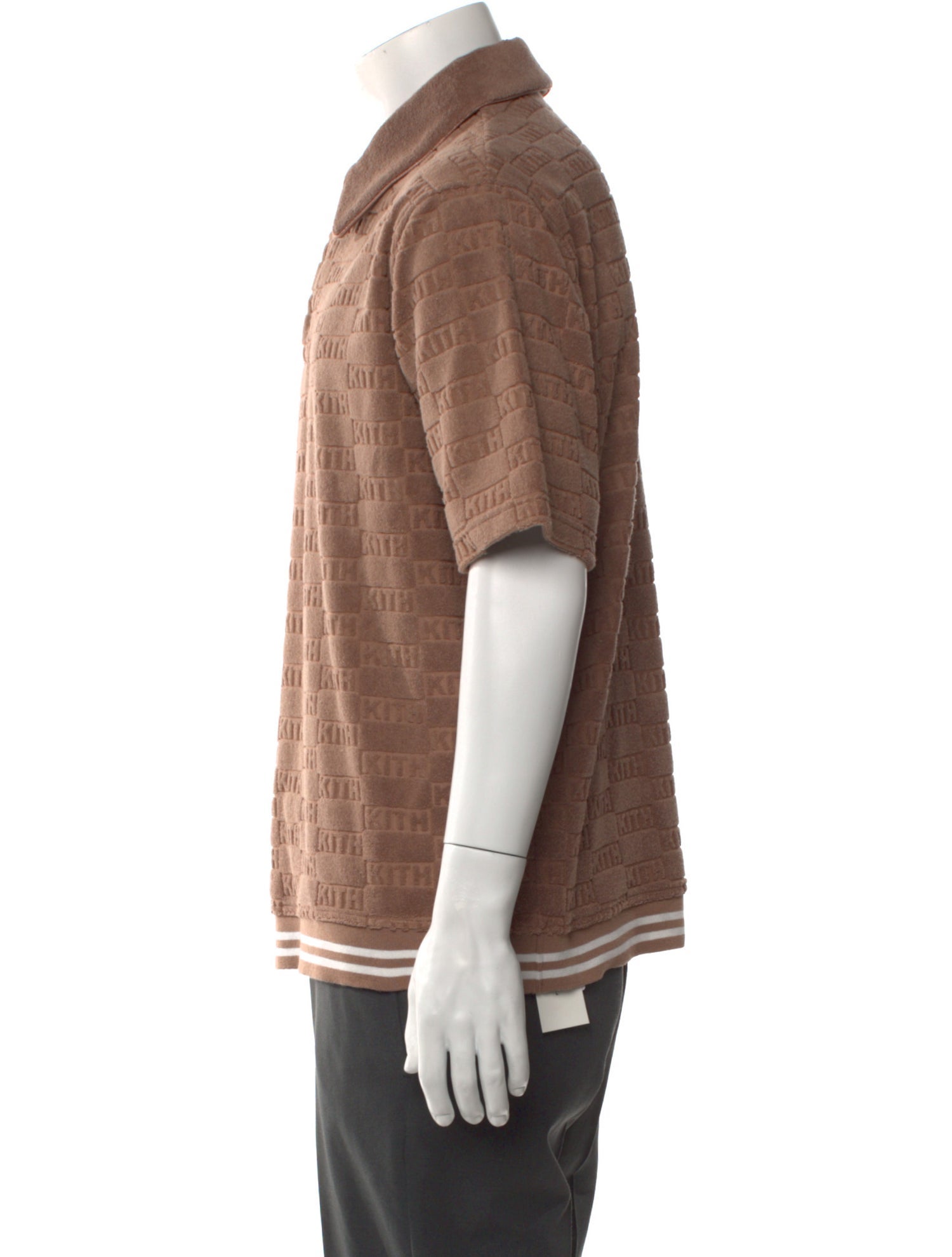 KITH Collar Short Sleeve Polo Shirt