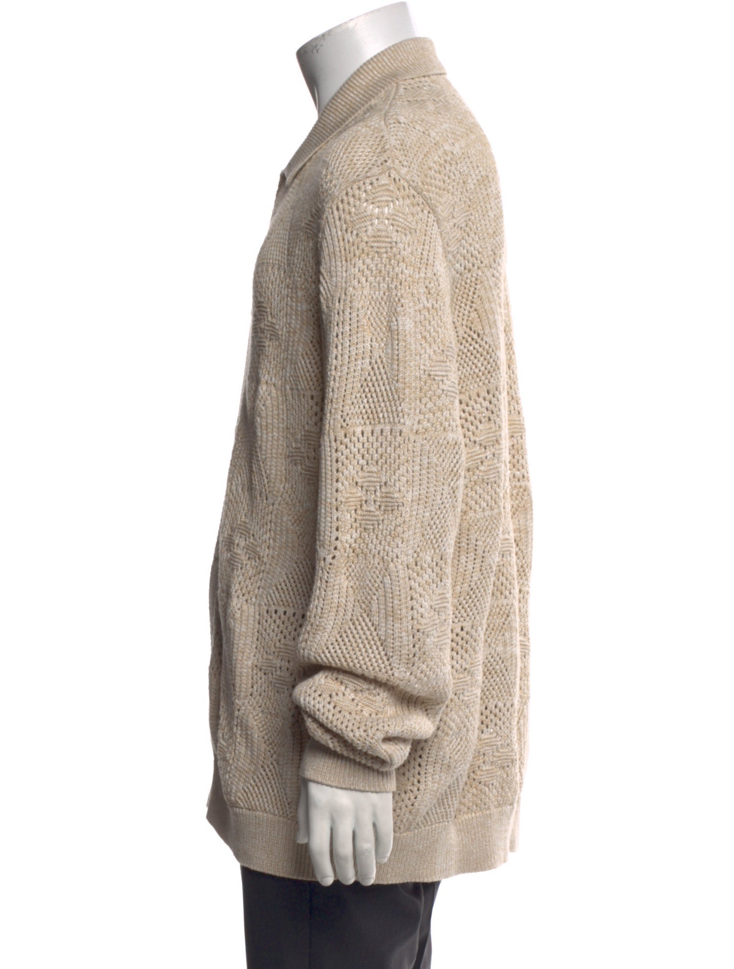 KITH Lace Pattern Long Sleeve Shirt