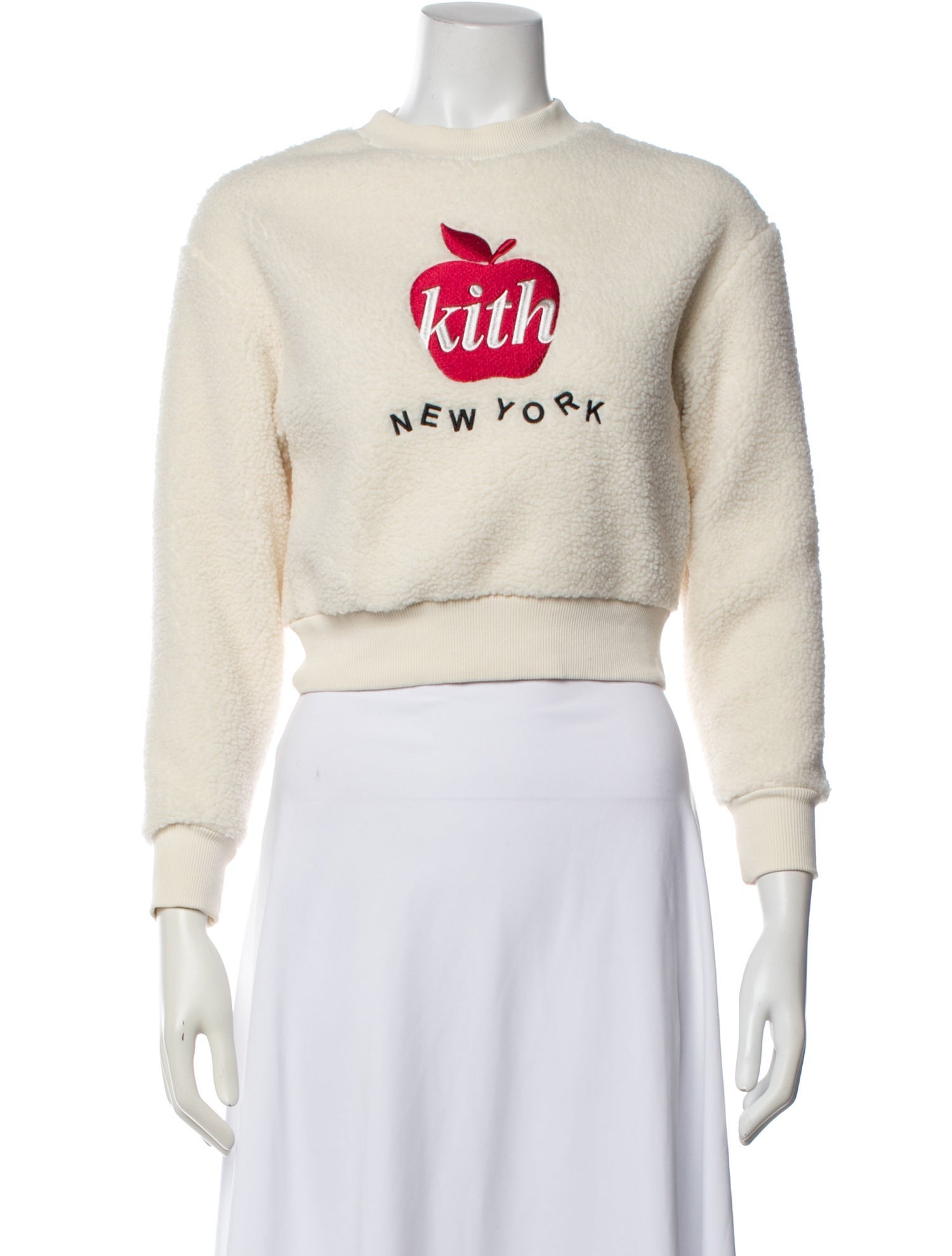 KITH Girls' Embroidered Long Sleeve Top