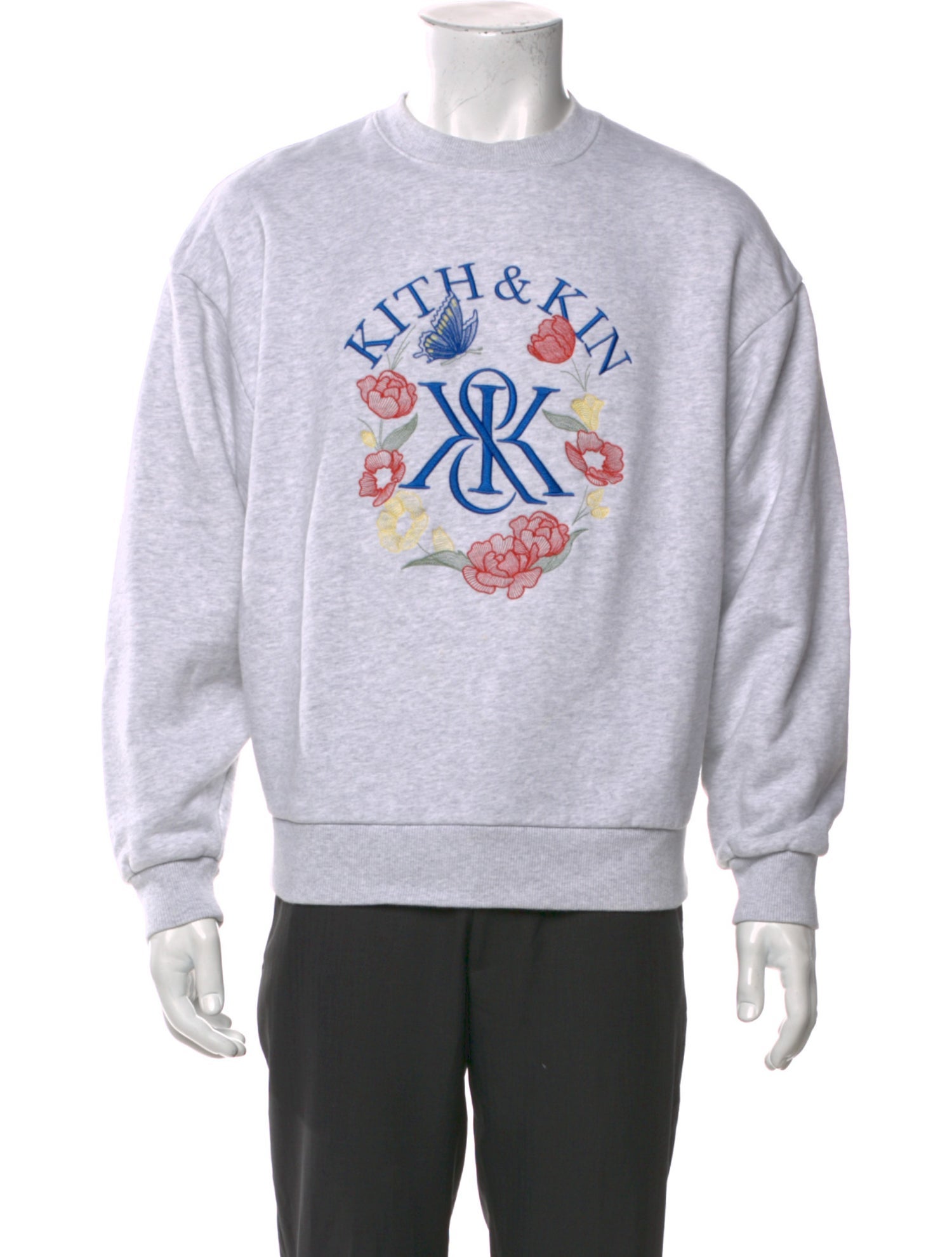 KITH Graphic Print Crew Neck Pullover
