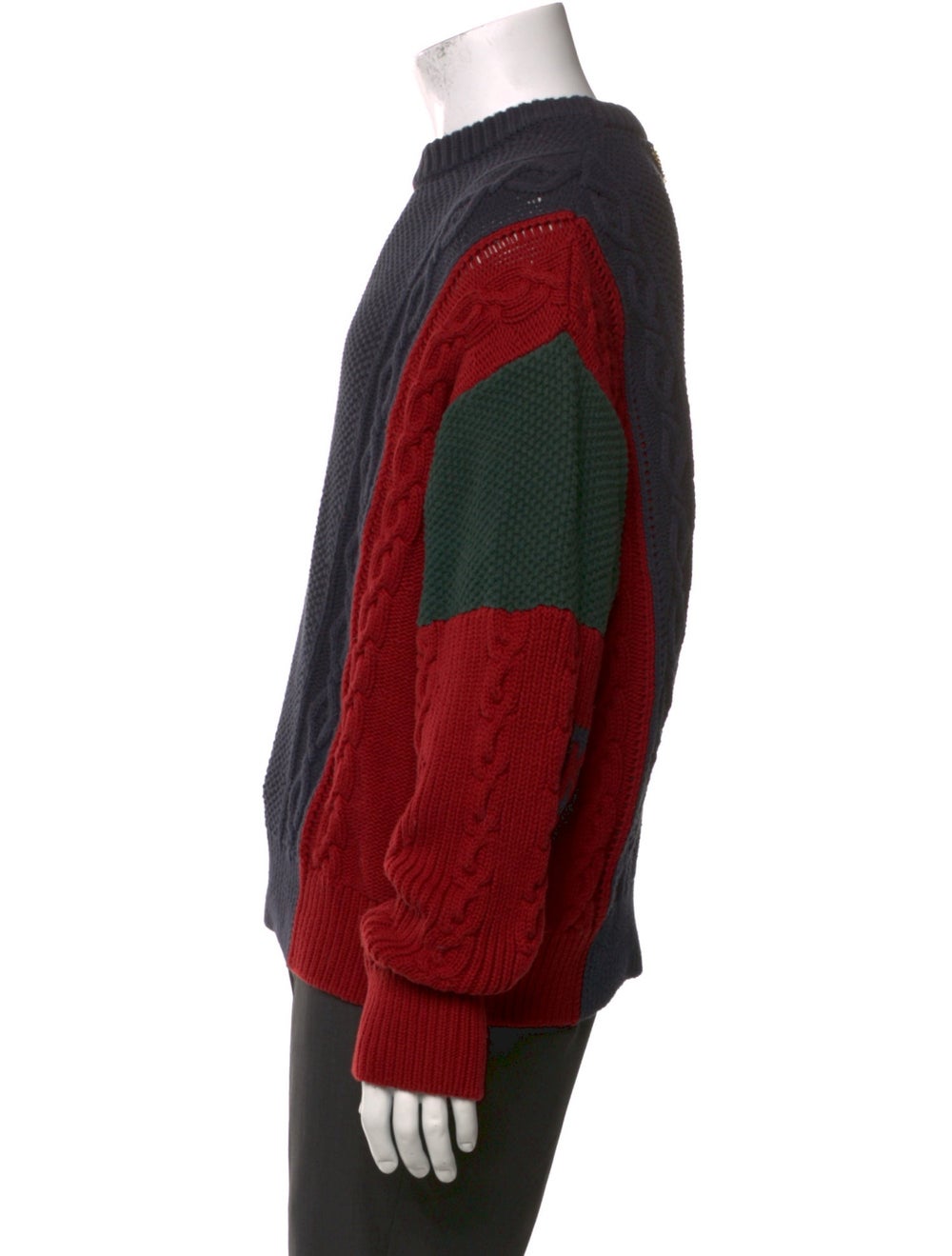 KITH Colorblock Pattern Crew Neck Pullover - image 2