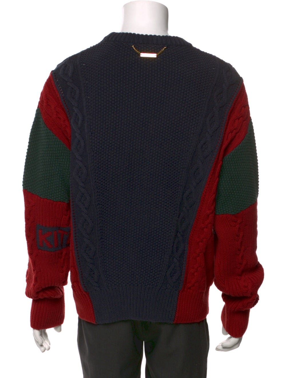 KITH Colorblock Pattern Crew Neck Pullover - image 3