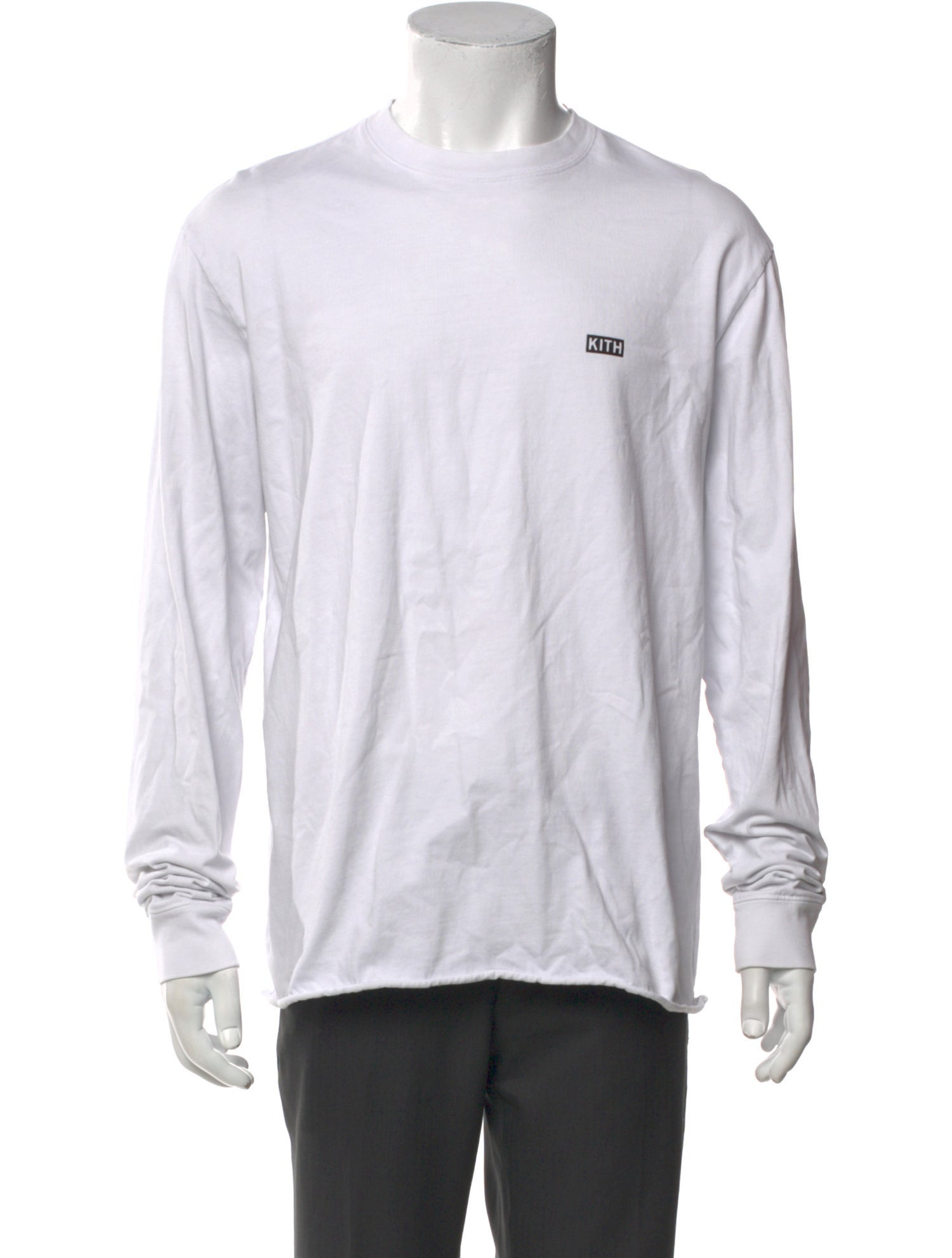 KITH Graphic Print Crew Neck Henley