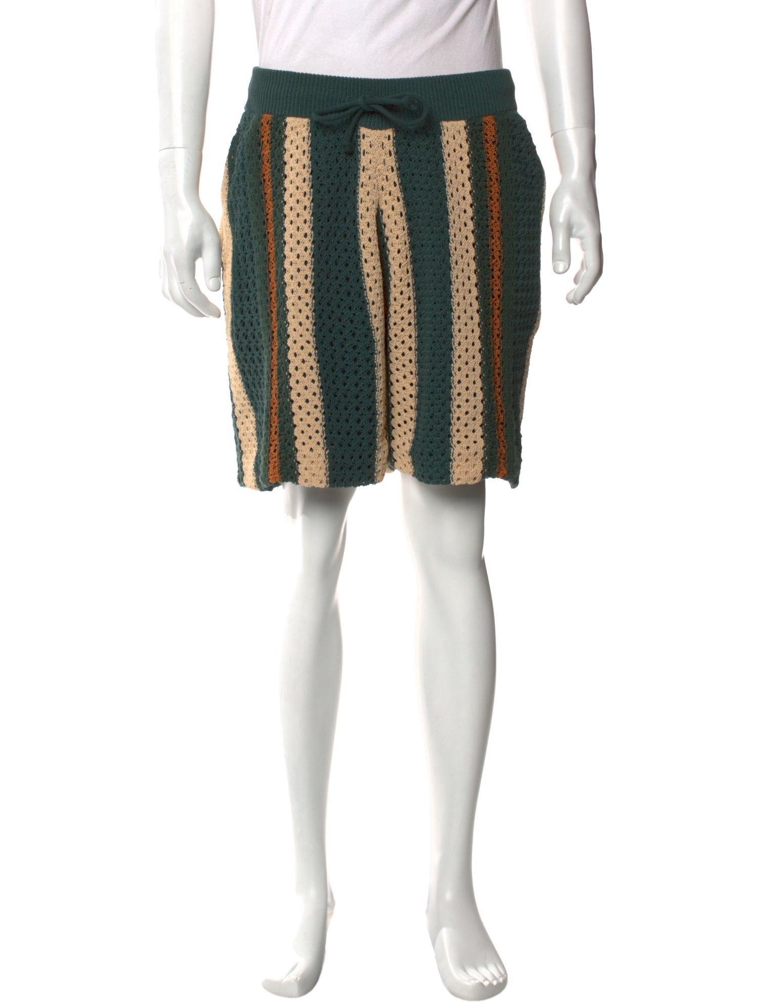 KITH Striped Jogger Shorts