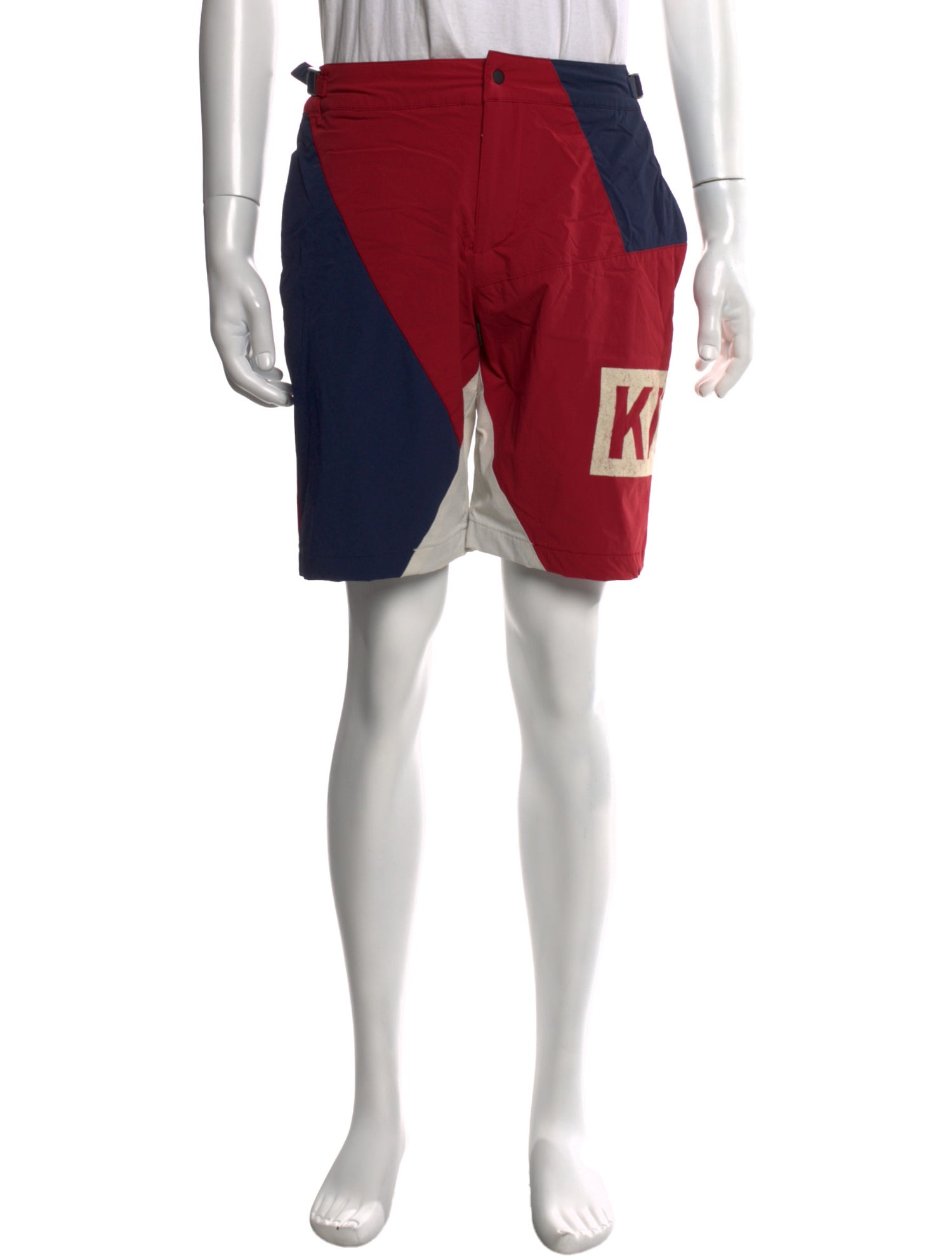 KITH Colorblock Pattern Athletic Shorts